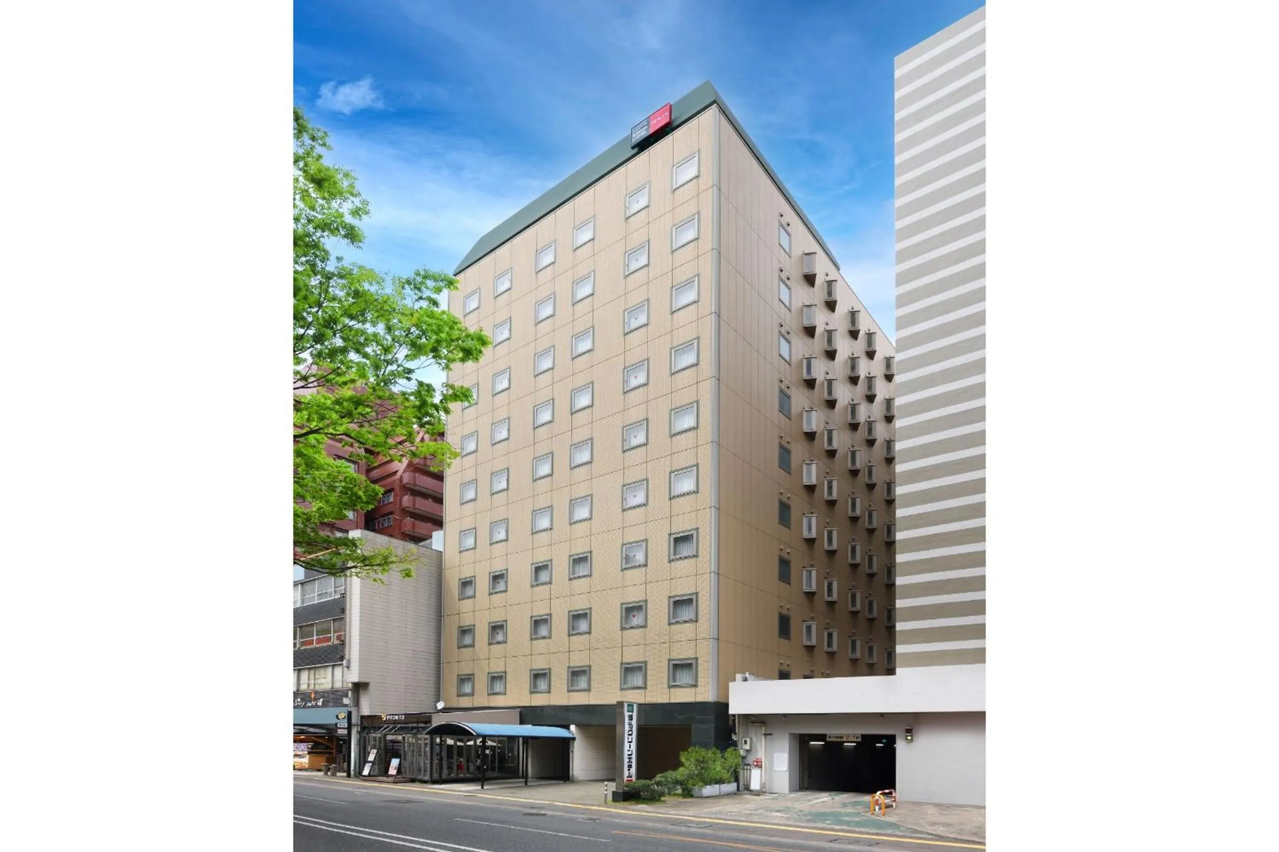 Property building in Hakata Green Hotel Tenjin