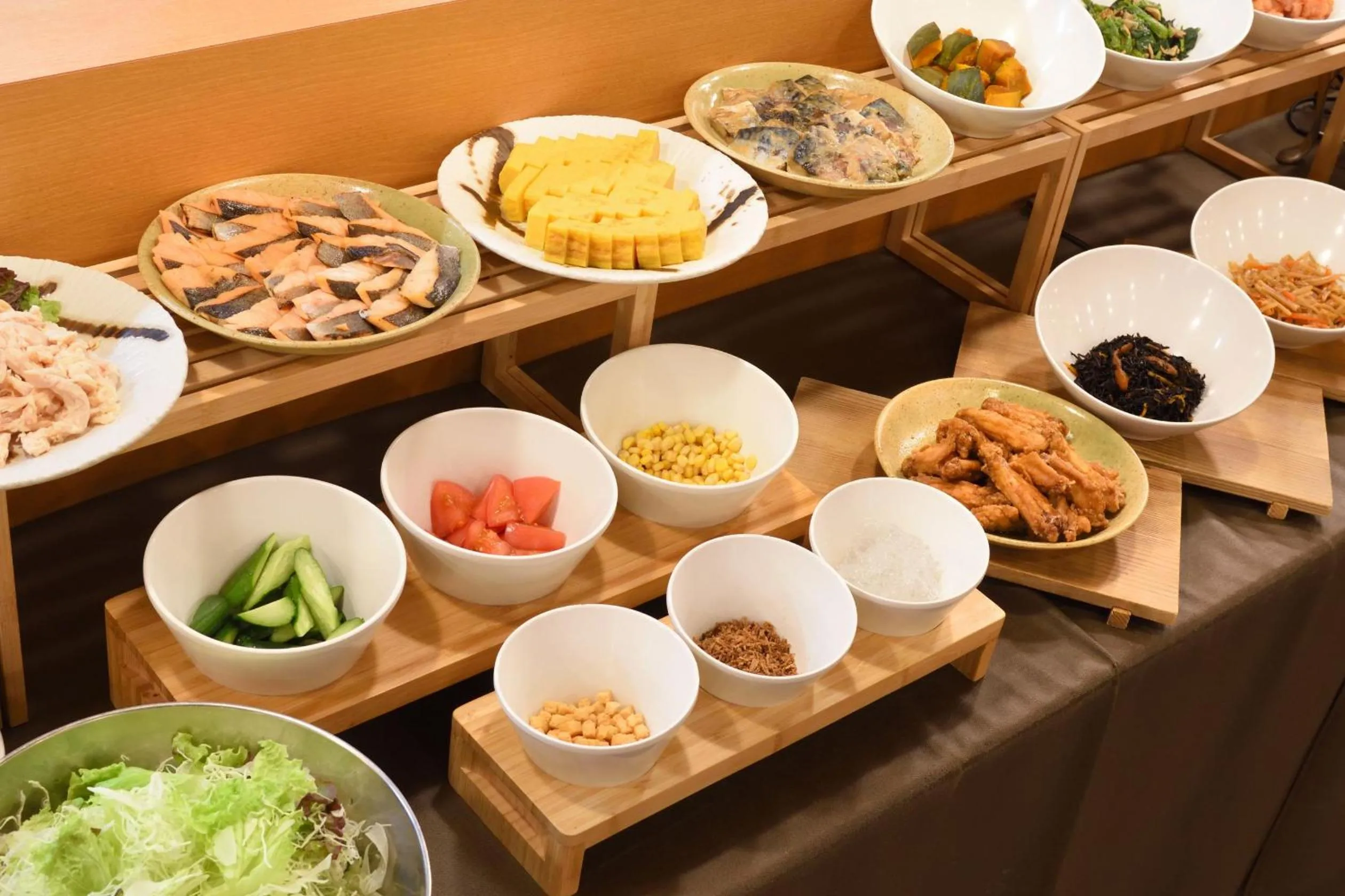 Breakfast in Hakata Green Hotel Annex