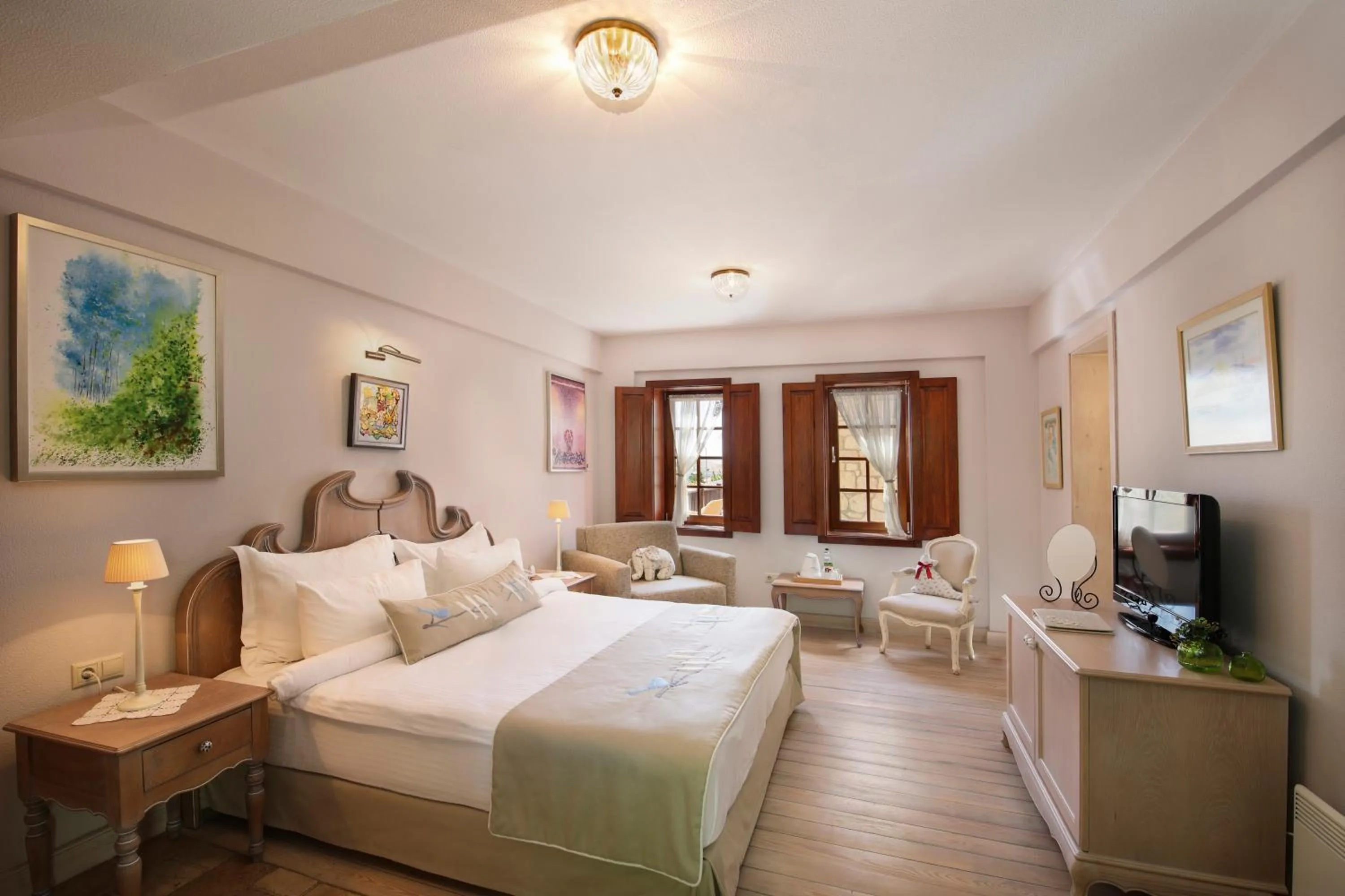 Bed in Alacati Kapari Hotel - Special Category