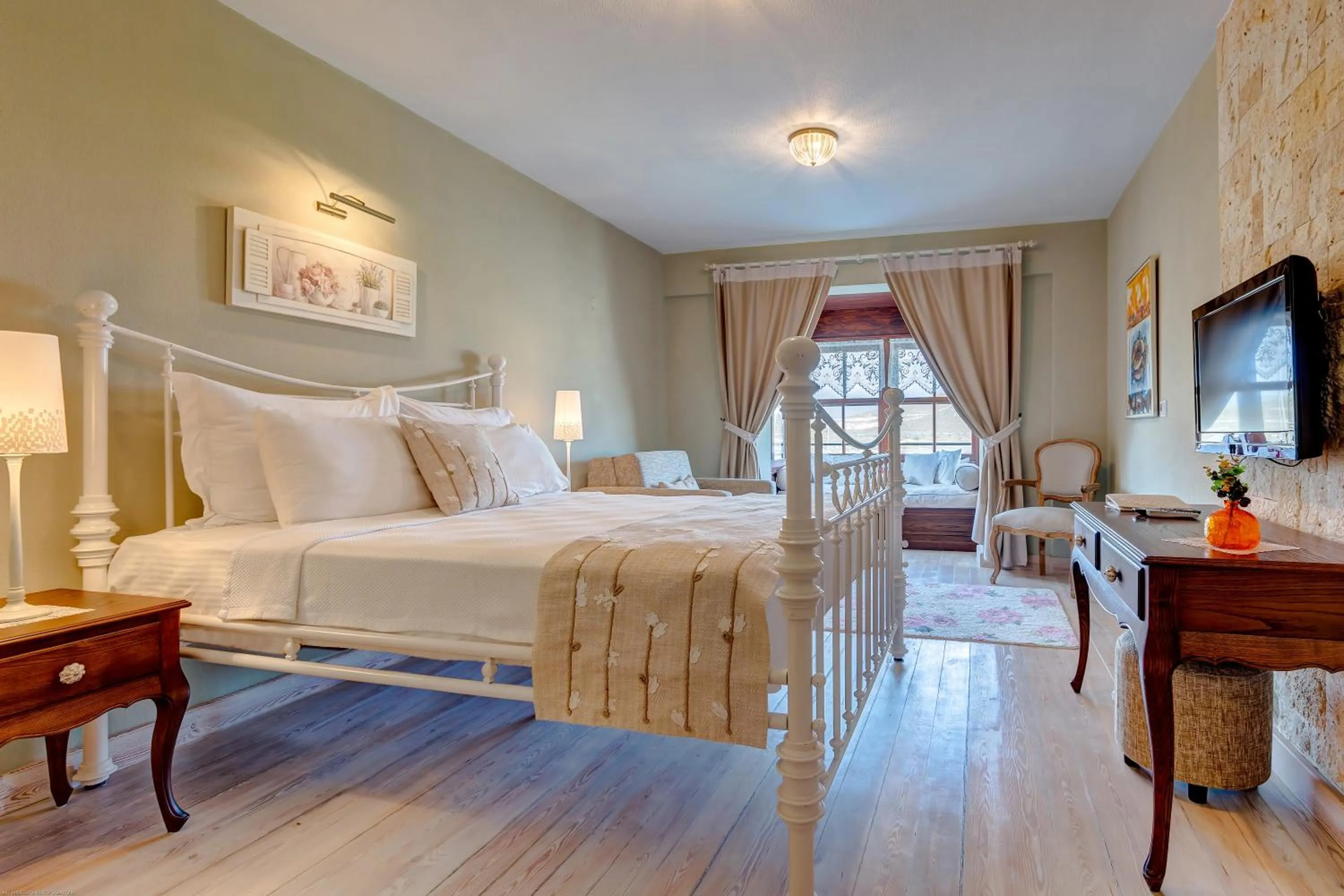 Bed in Alacati Kapari Hotel - Special Category