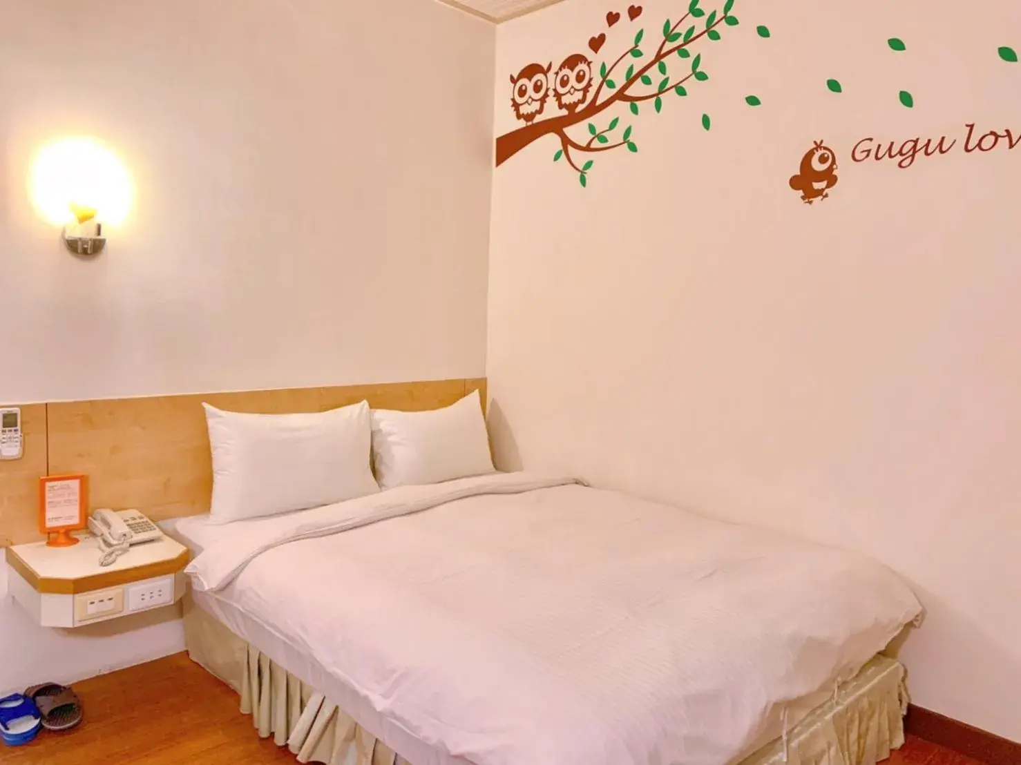 Bed in Traveler Hotel Taitung Bed in Traveler Hotel Taitung