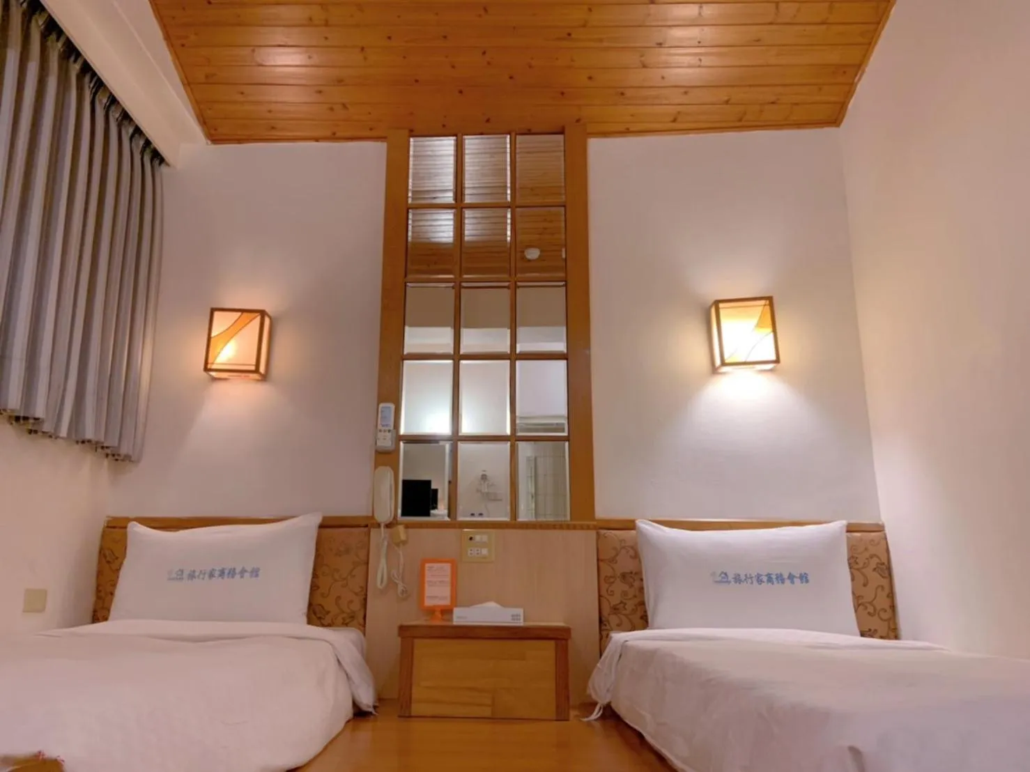 Bed in Traveler Hotel Taitung