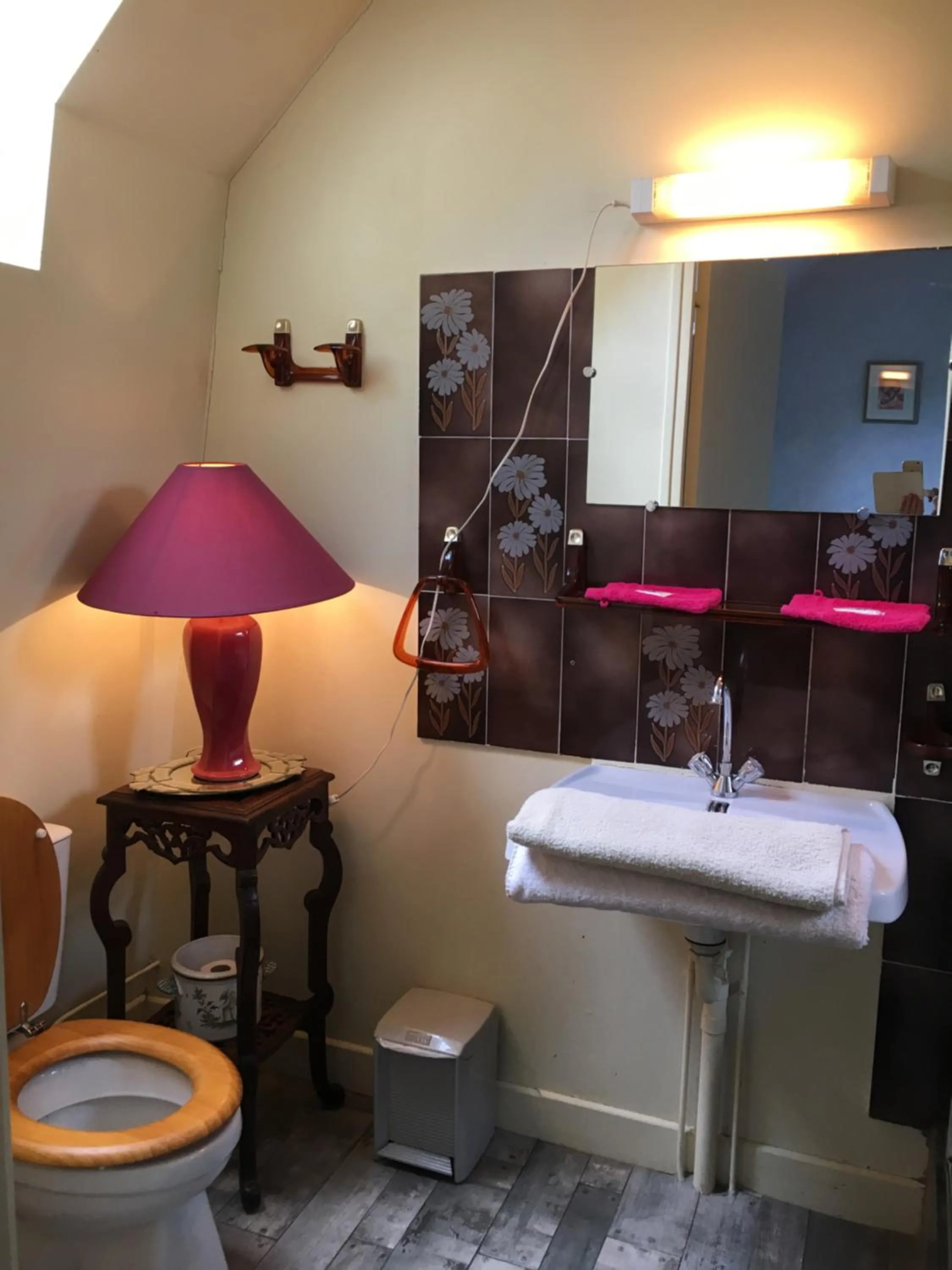 Toilet in Hotel bar b'rock