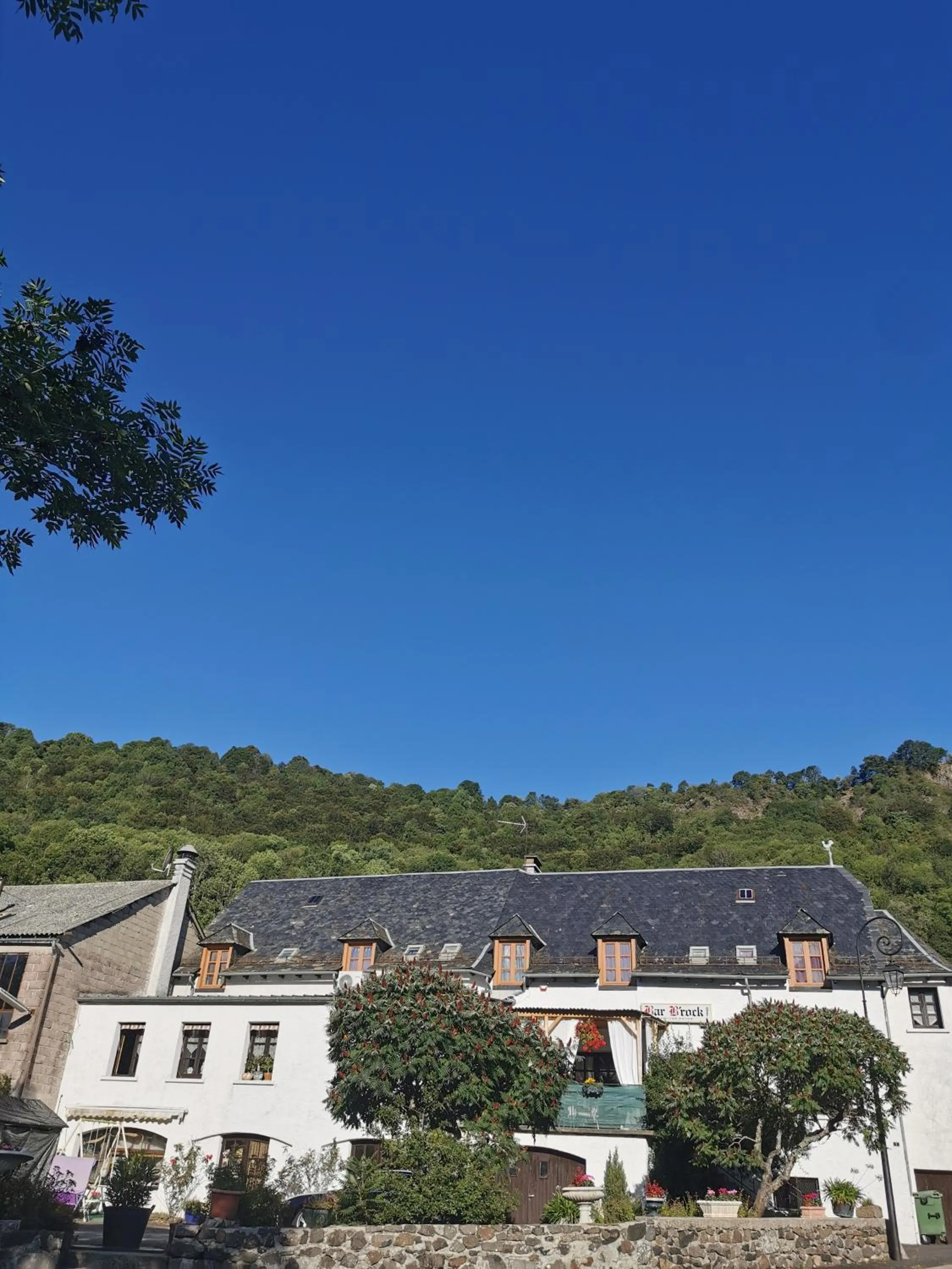 Mountain view in Hotel bar b'rock