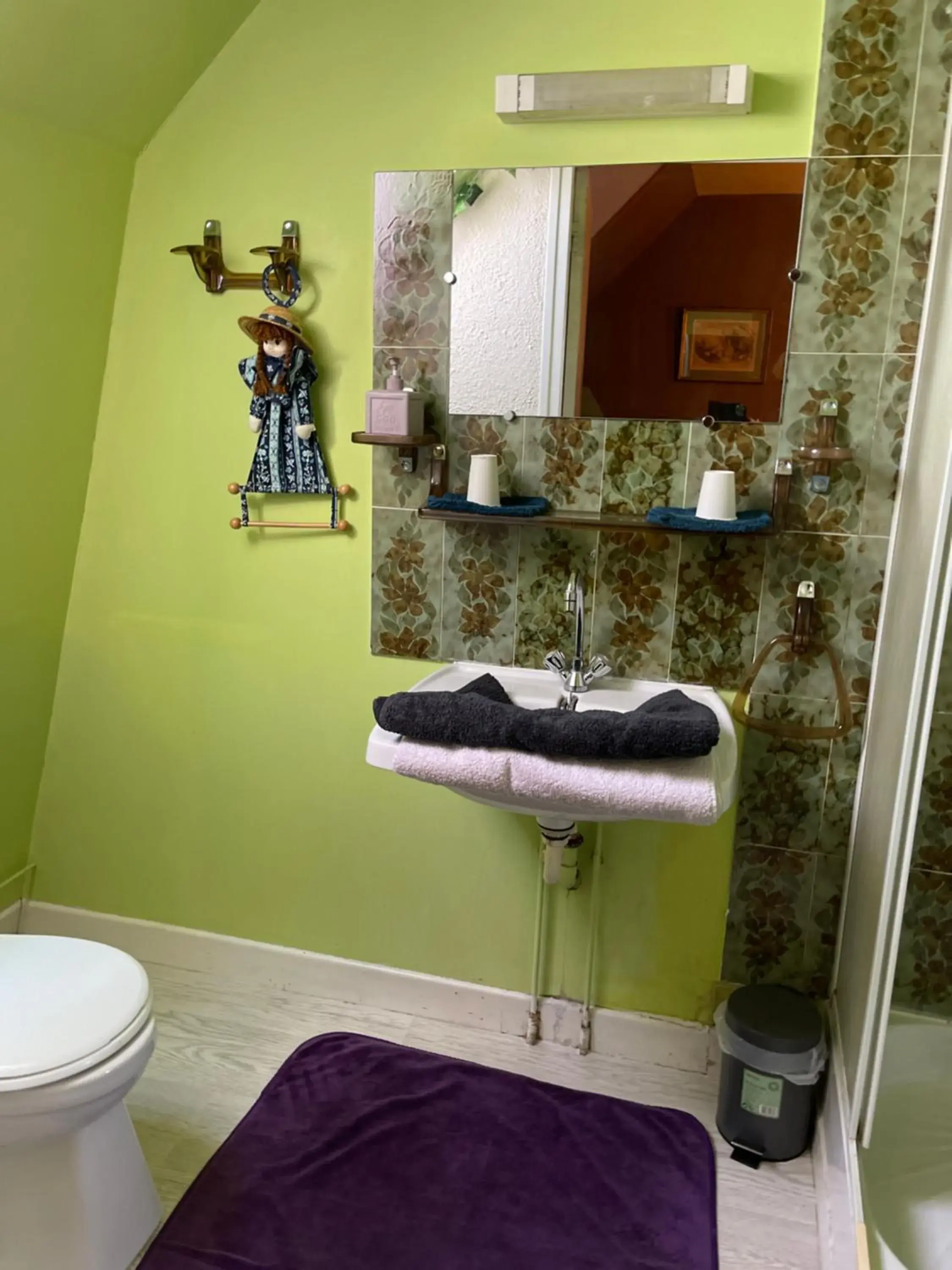 Standard Twin Room with Mountain View in Hotel bar b'rock Standard Twin Room with Mountain View in Hotel bar b'rock