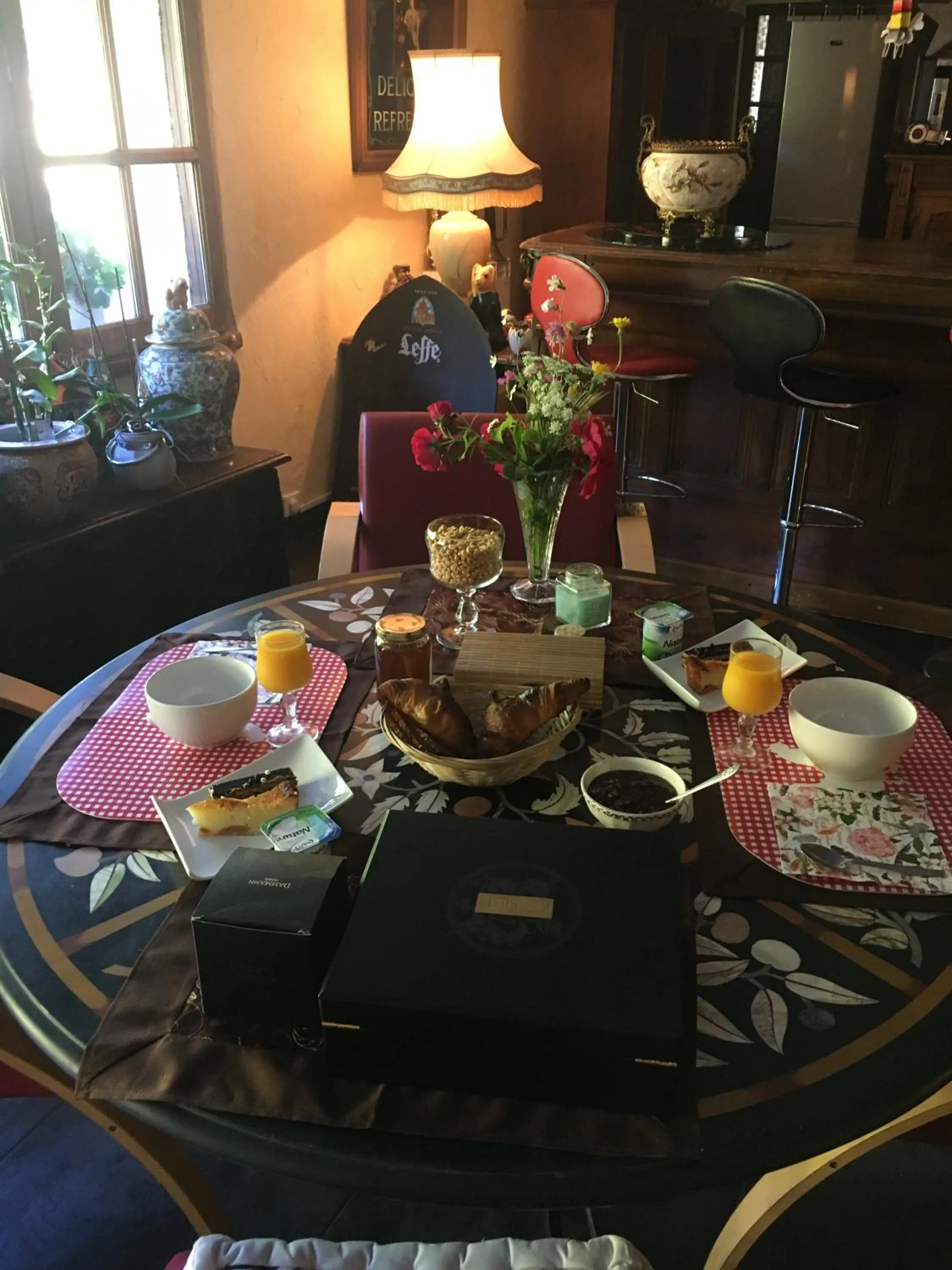 Dining area in Hotel bar b'rock