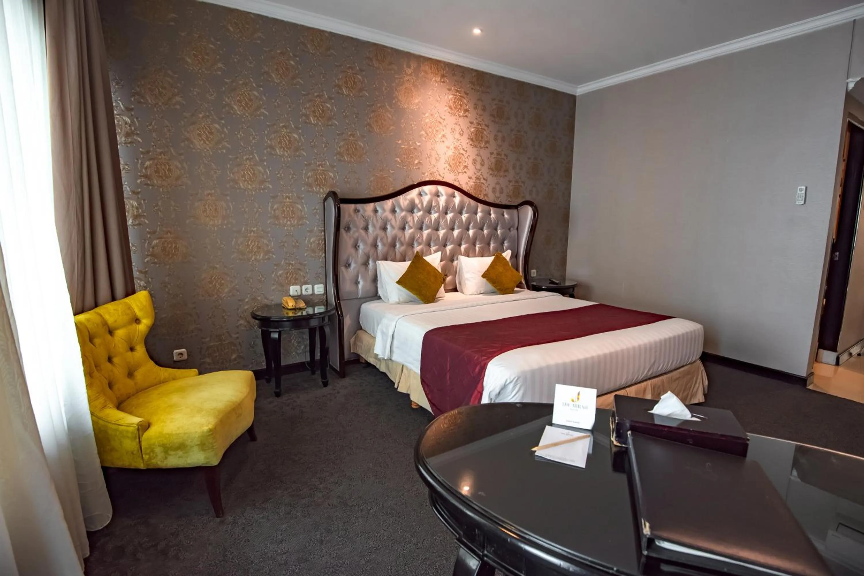 Bedroom, Bed in The Mirah Hotel Bogor