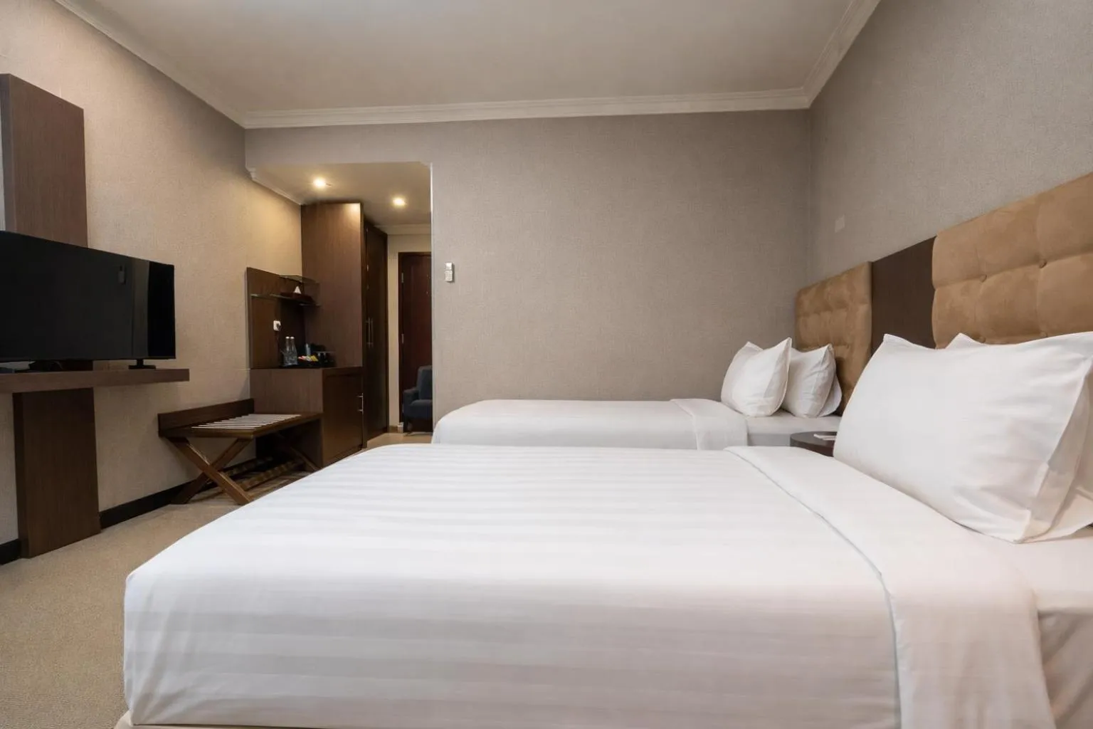 Bed in The Mirah Hotel Bogor