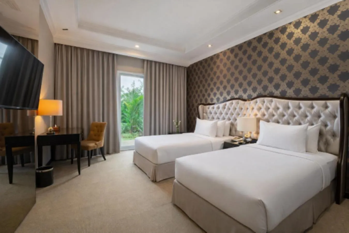 Bedroom, Bed in The Mirah Hotel Bogor