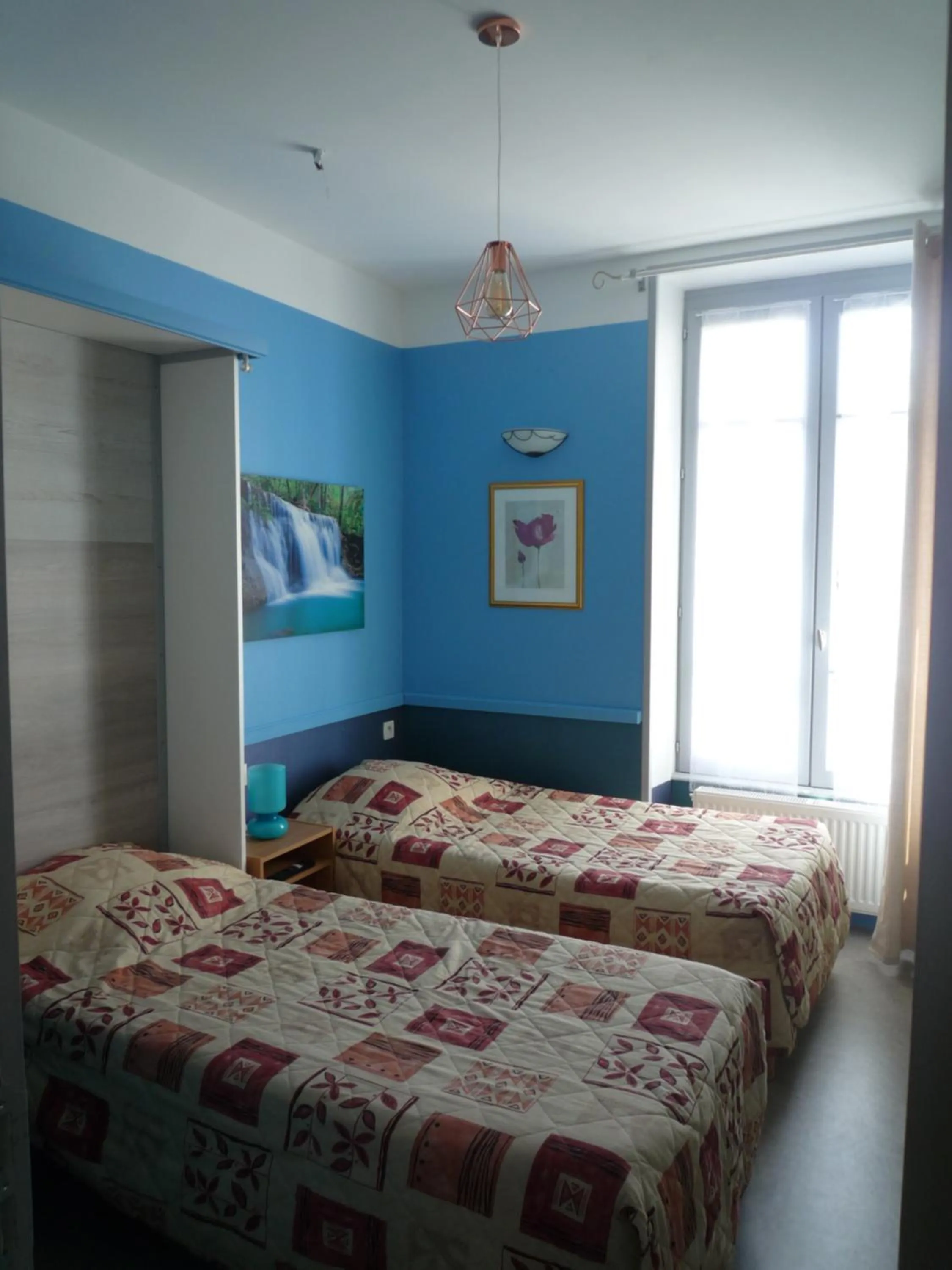 Bed in Au Relais du Parc de Millevaches