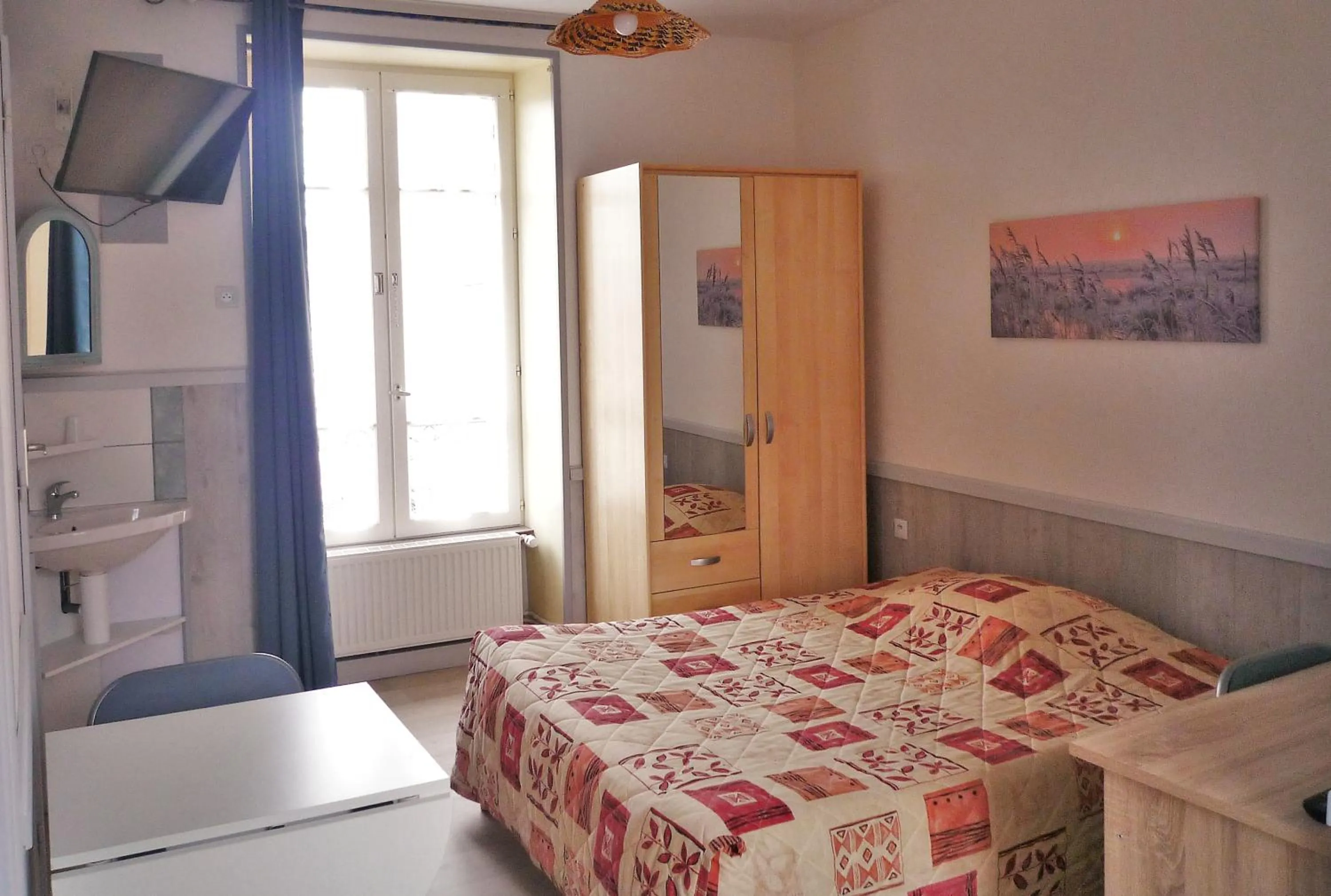 Bed in Au Relais du Parc de Millevaches