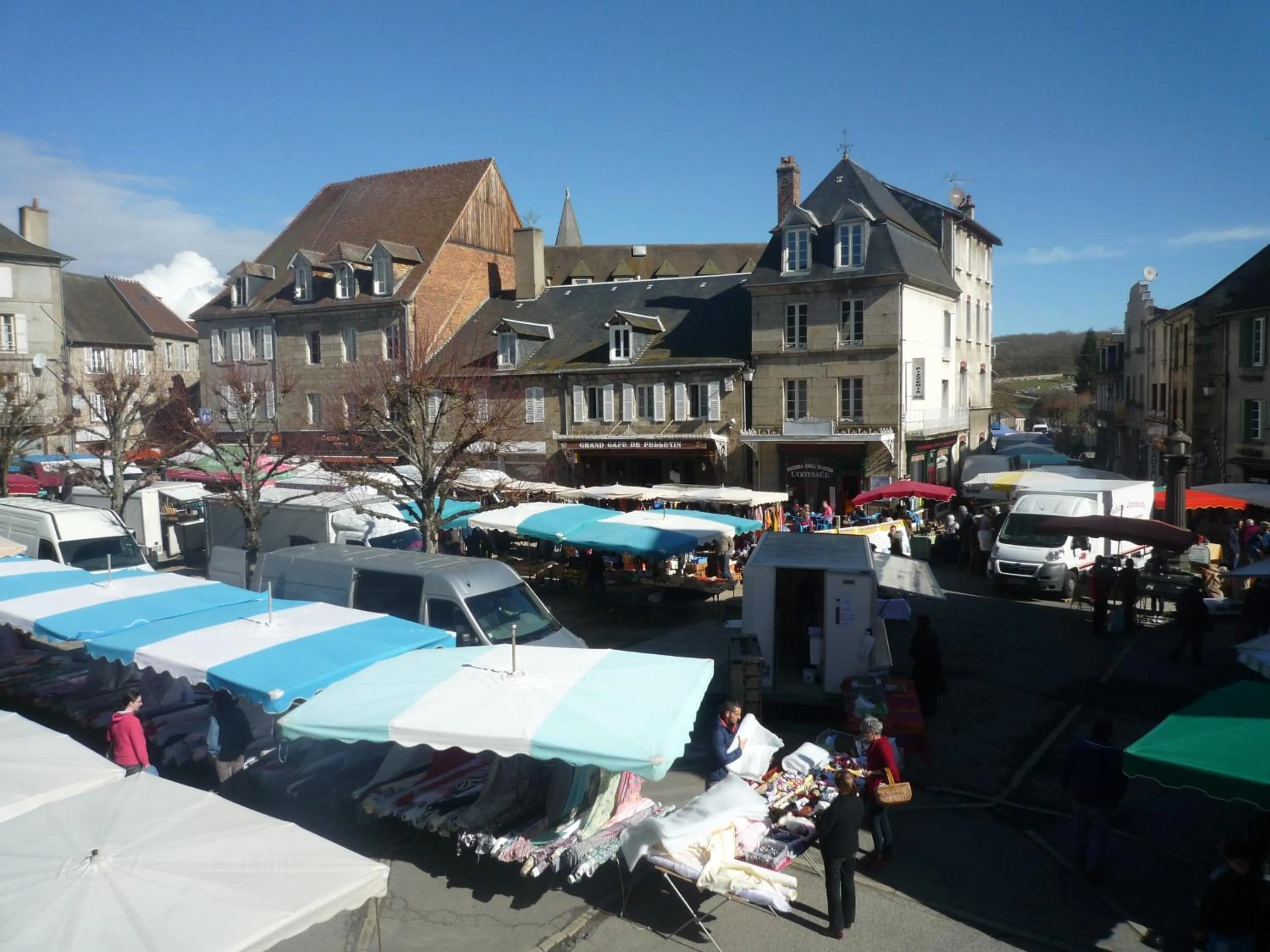 City view in Au Relais du Parc de Millevaches