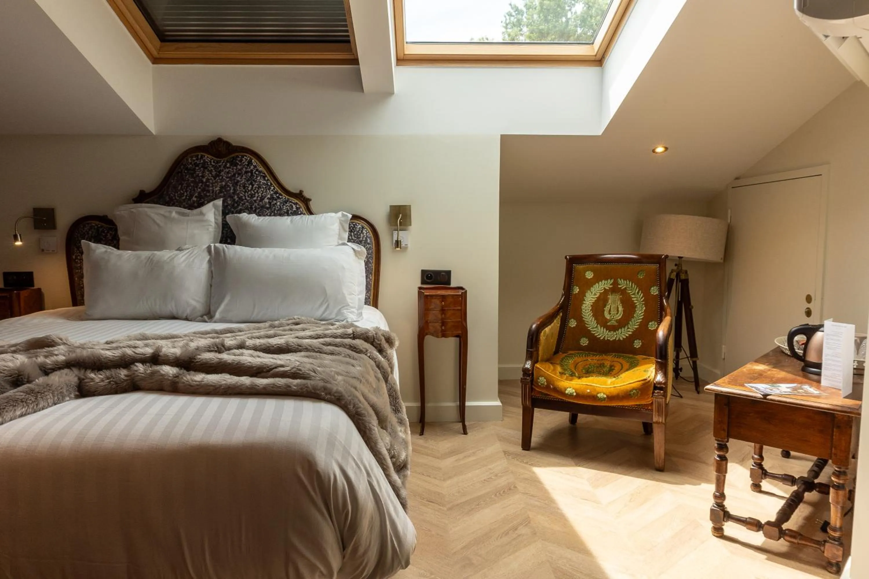 Bed in Castel Bois Marie, Maison d'hôtes