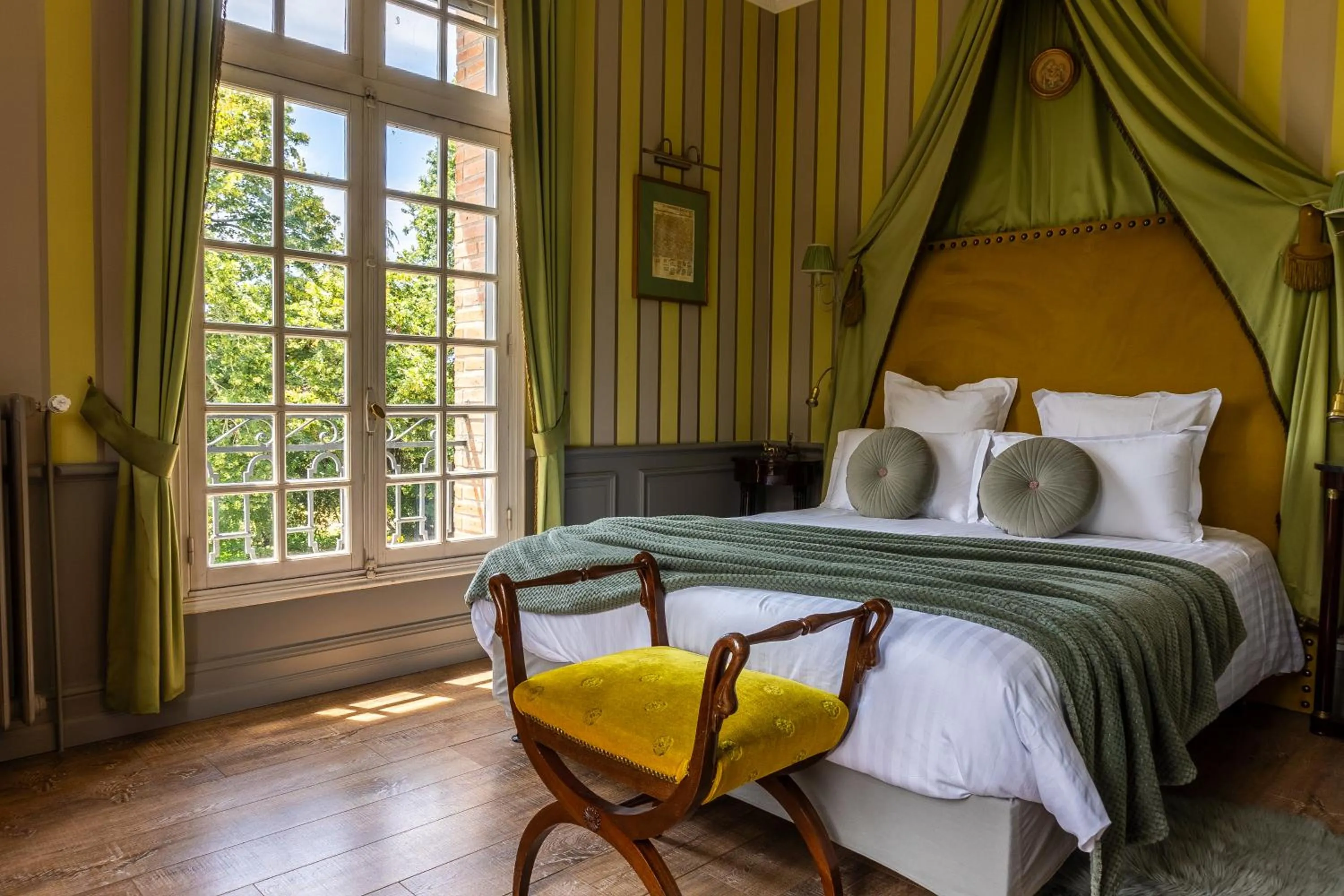 Bed in Castel Bois Marie, Maison d'hôtes