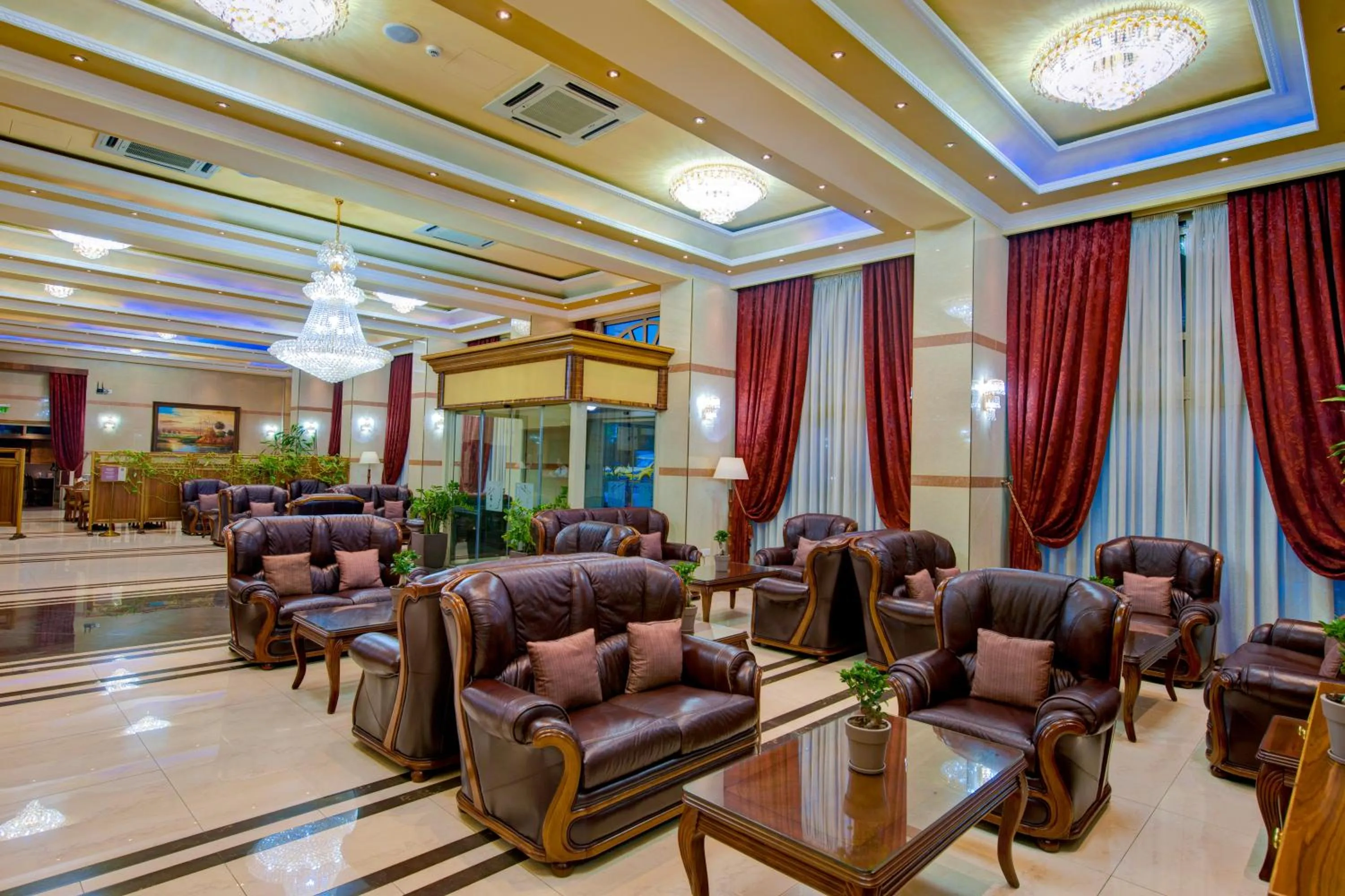 Lobby or reception in Semeli Hotel