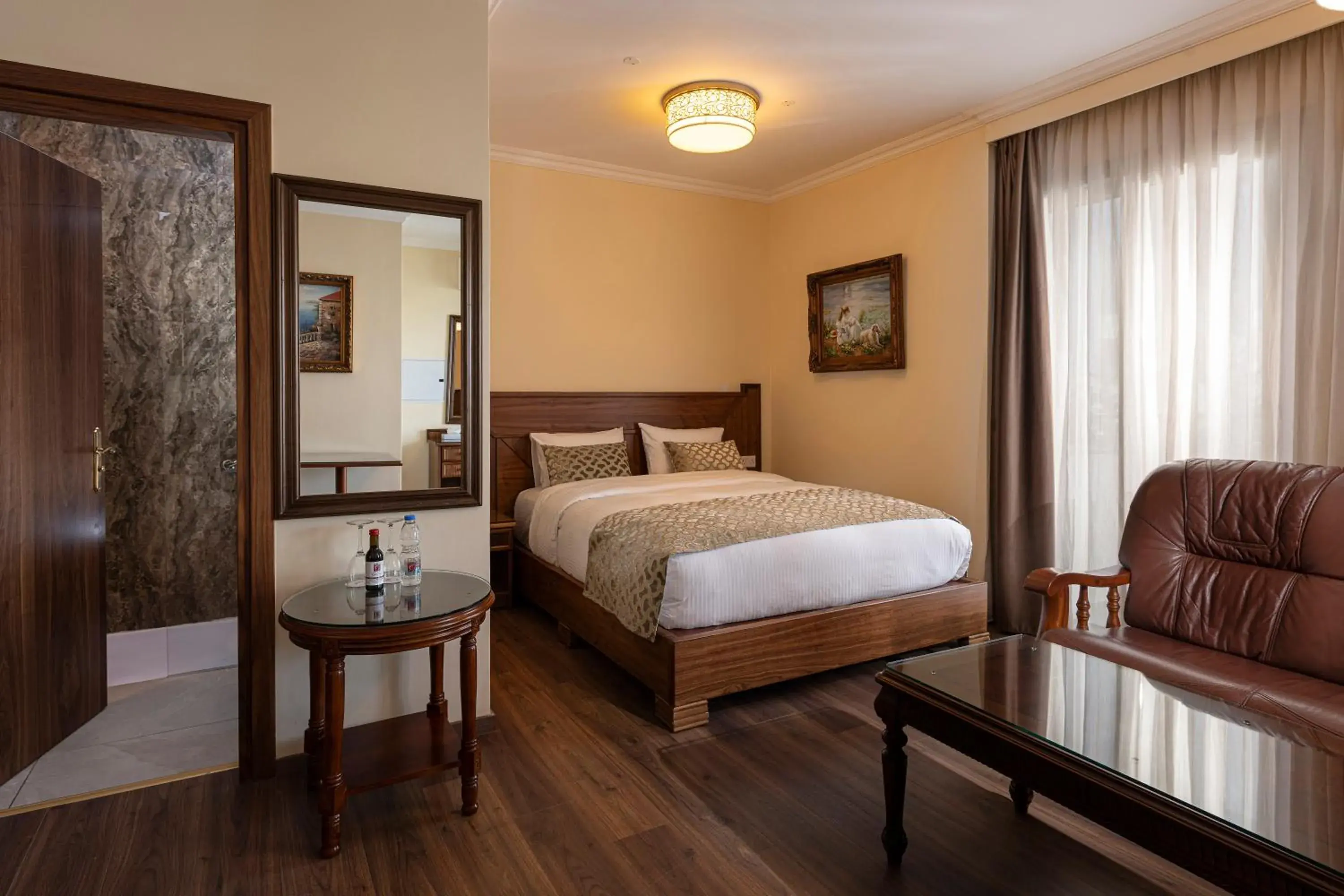 Bedroom, Bed in Semeli Hotel Bedroom, Bed in Semeli Hotel