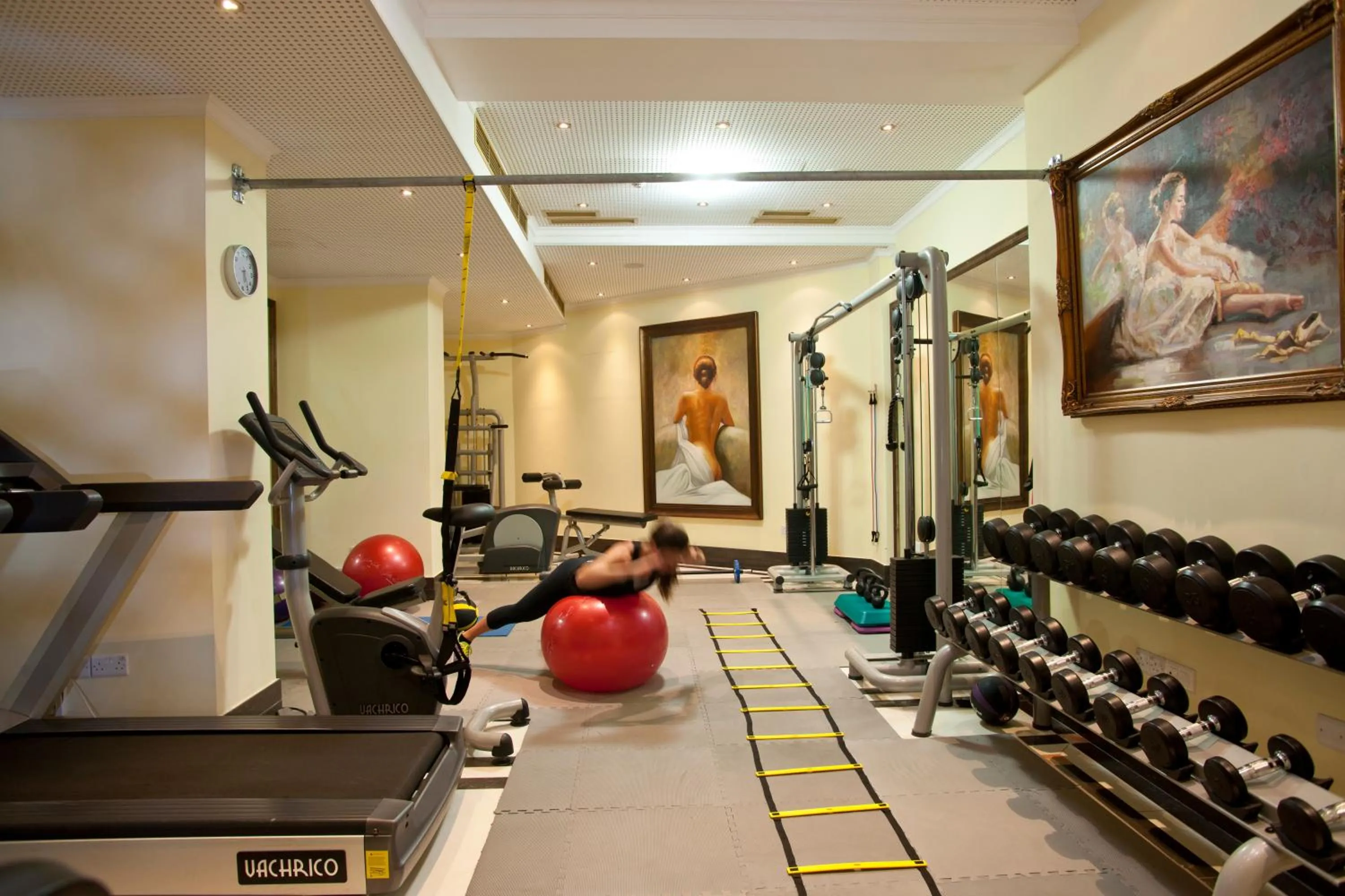 Fitness centre/facilities in Semeli Hotel