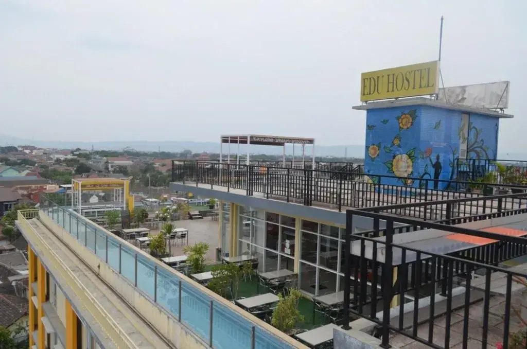 Bird's eye view in EDU Hostel Bird's eye view in EDU Hostel