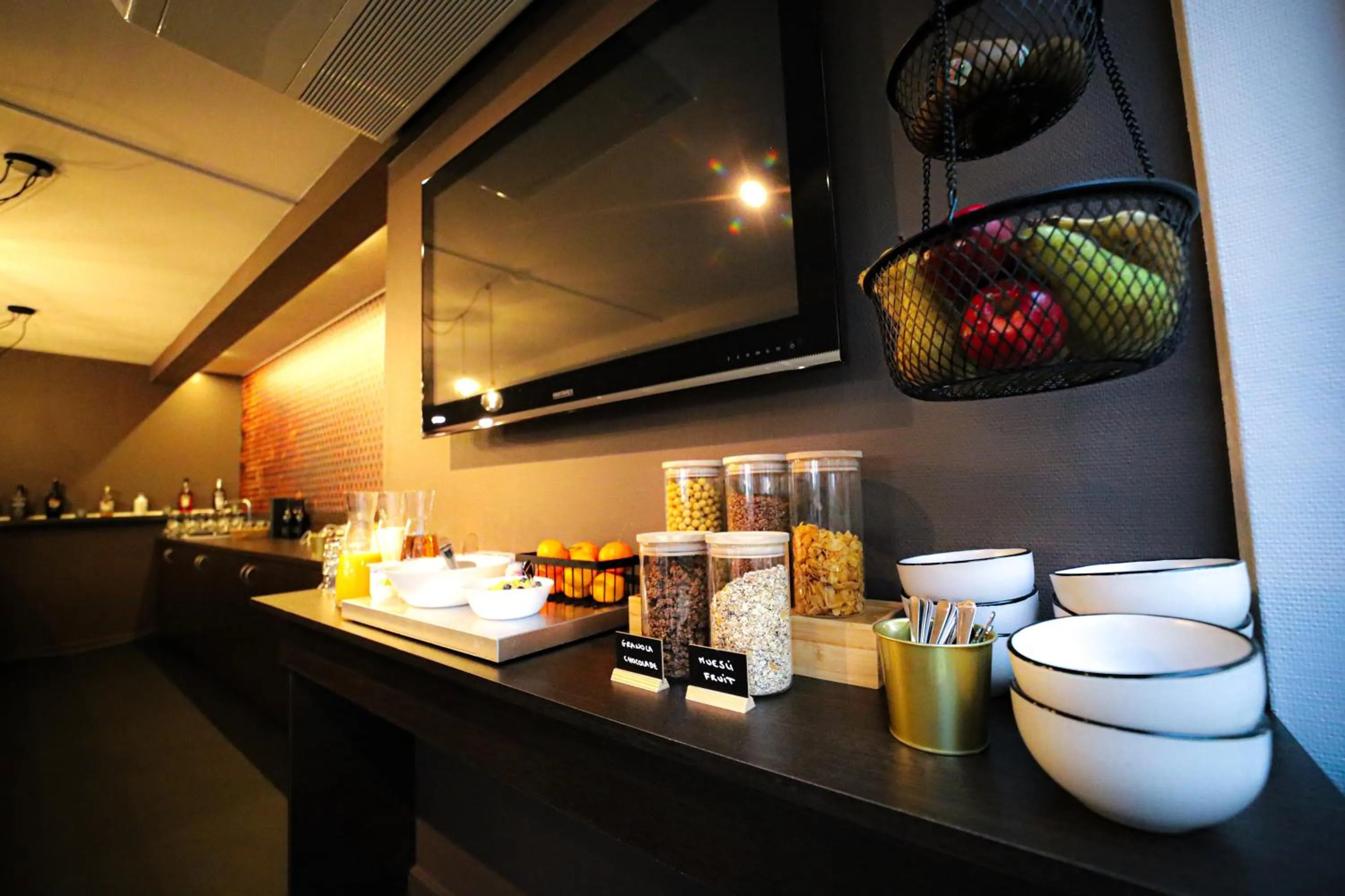 Buffet breakfast in Travel Hotel Kruisem