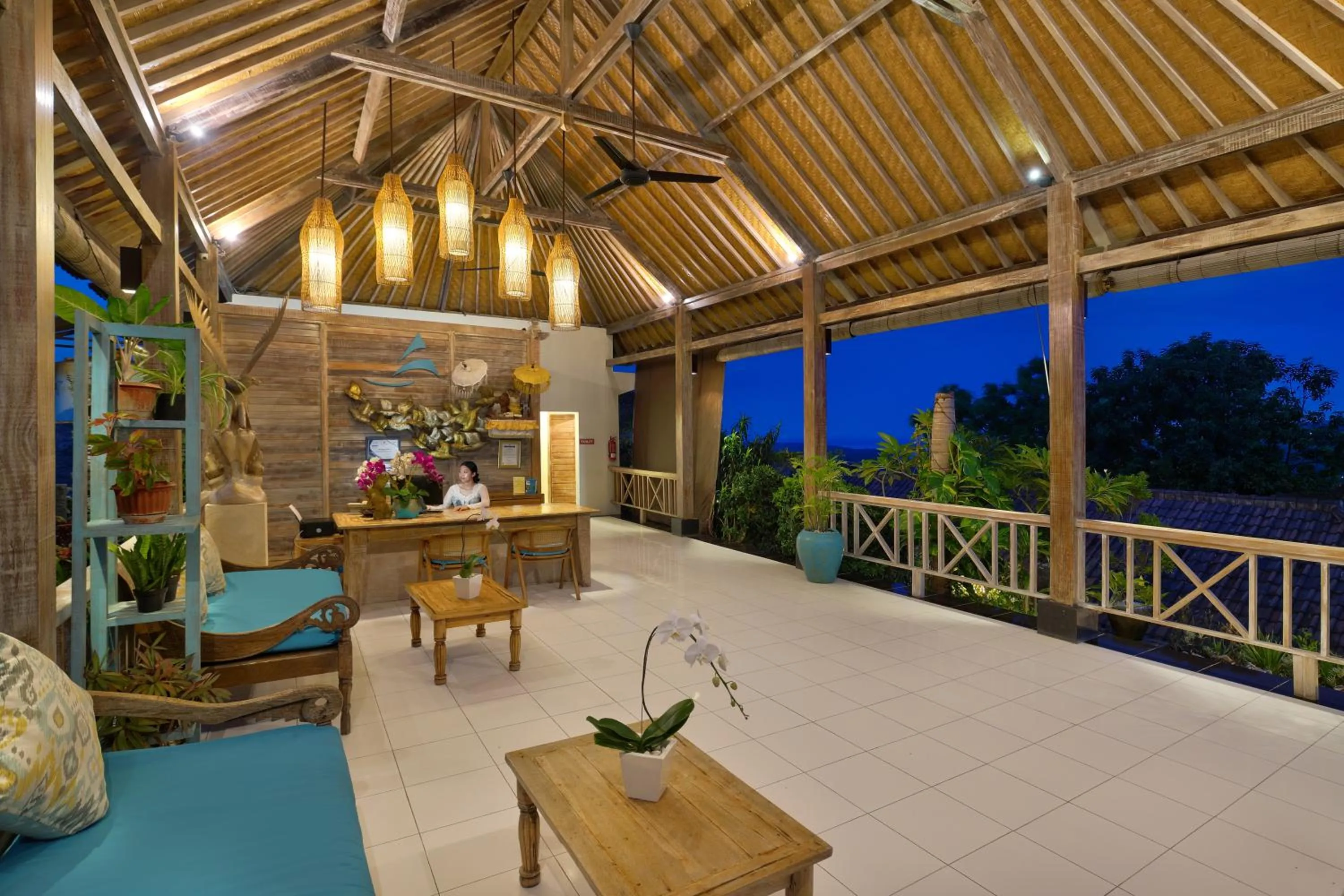 Lobby or reception in The Acala Shri Sedana