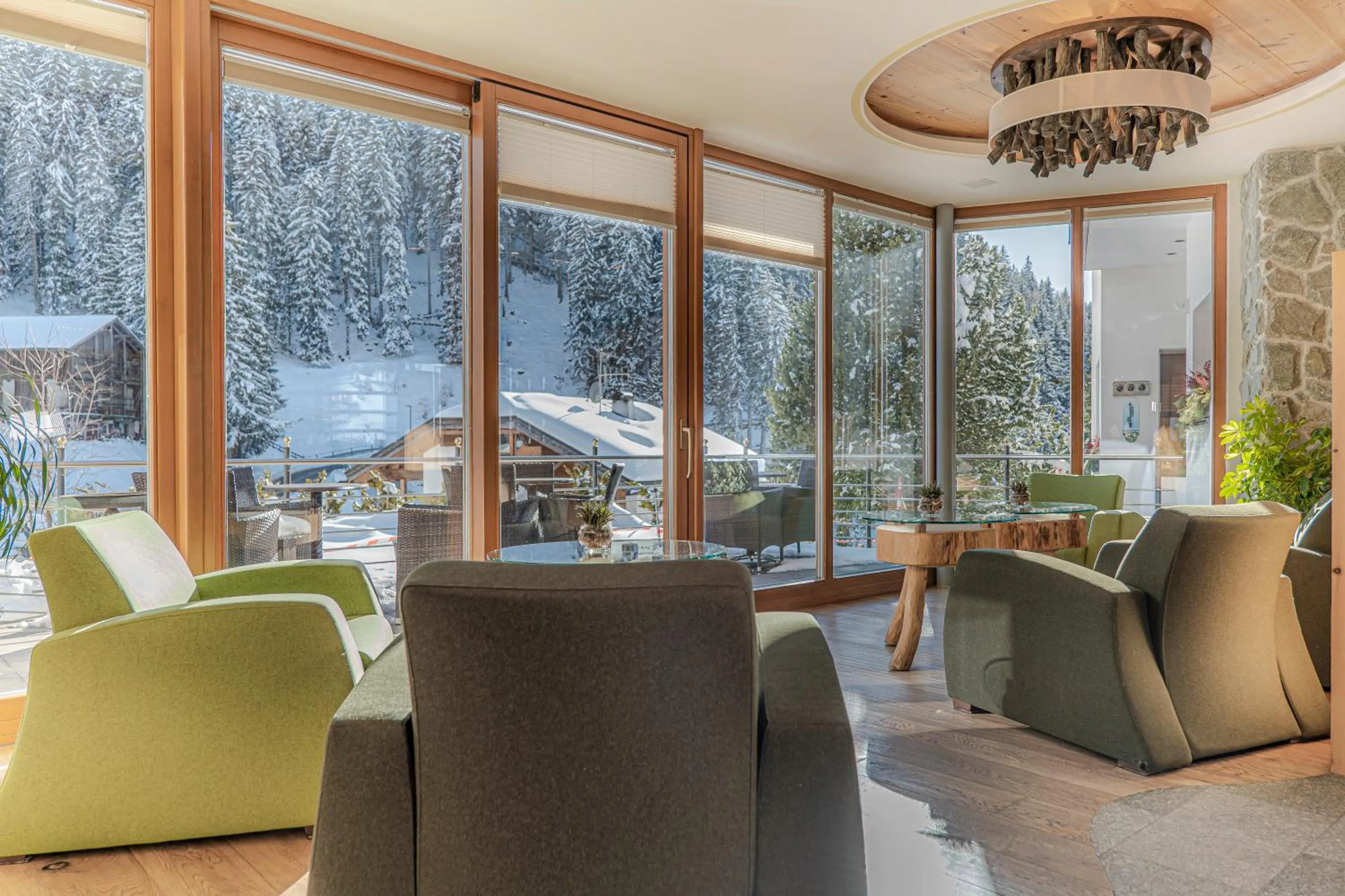 Lounge or bar in Hotel Chalet Dlaces