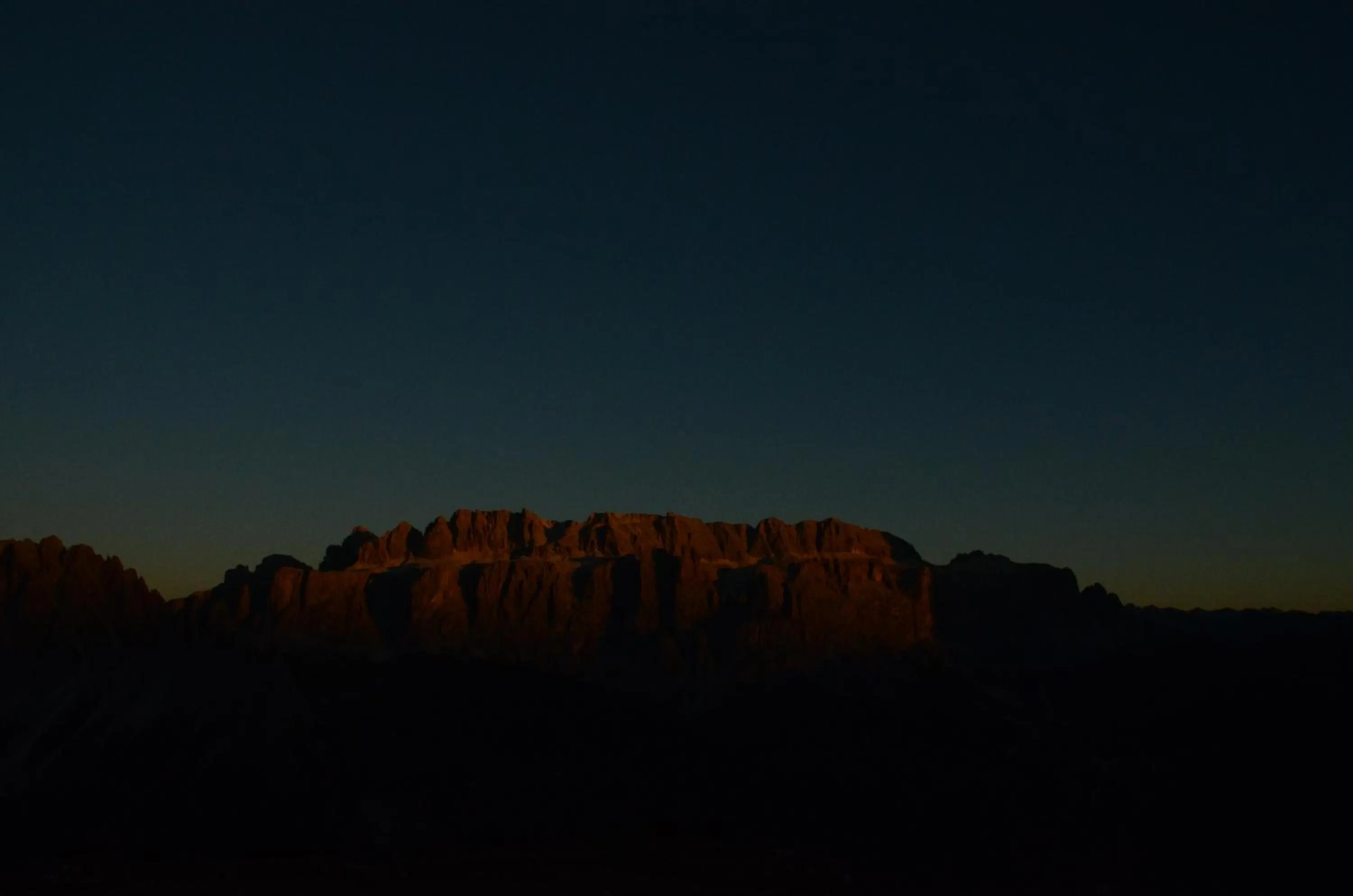 Sunset in Hotel Chalet Dlaces