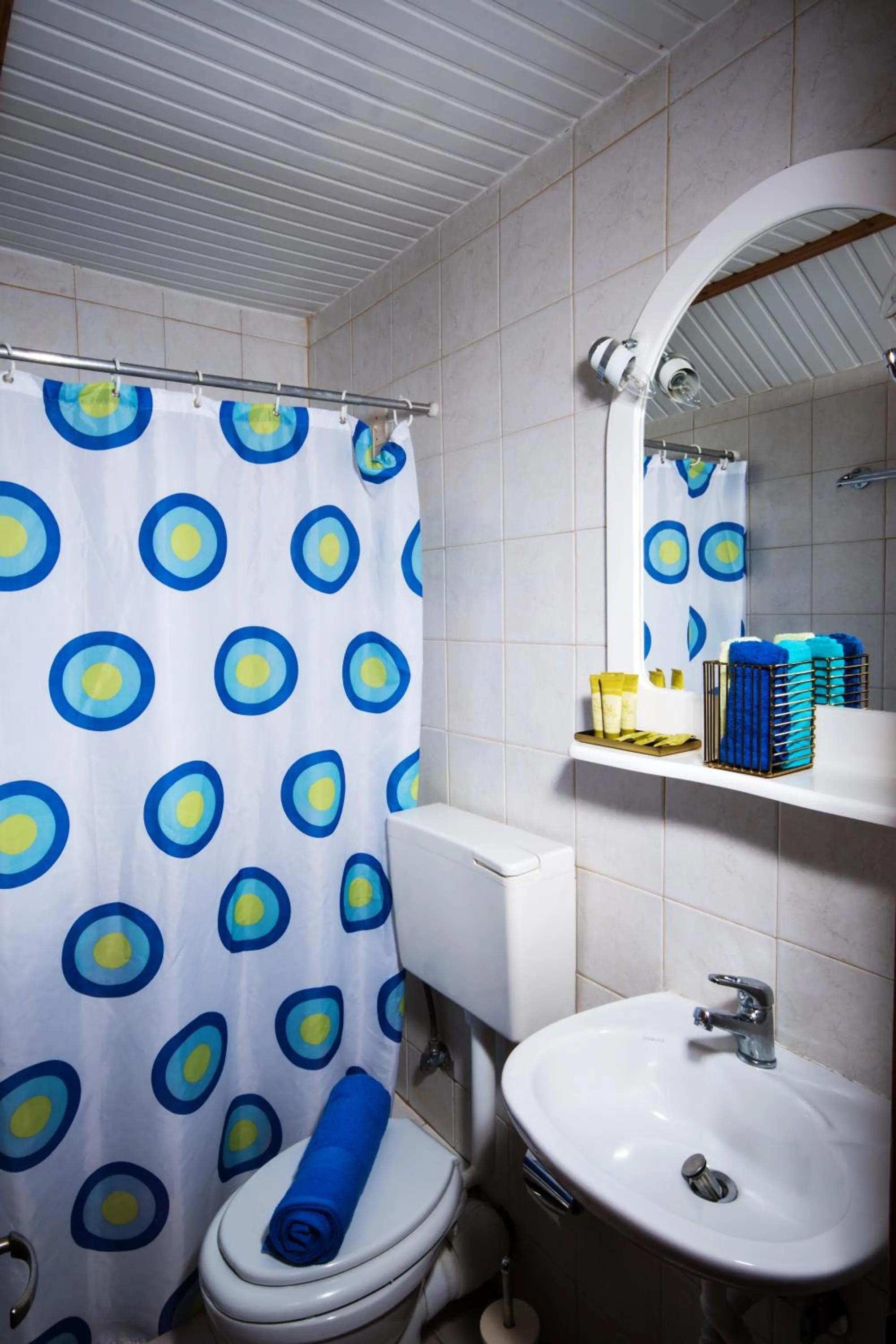 Bathroom in Hotel Vlassis