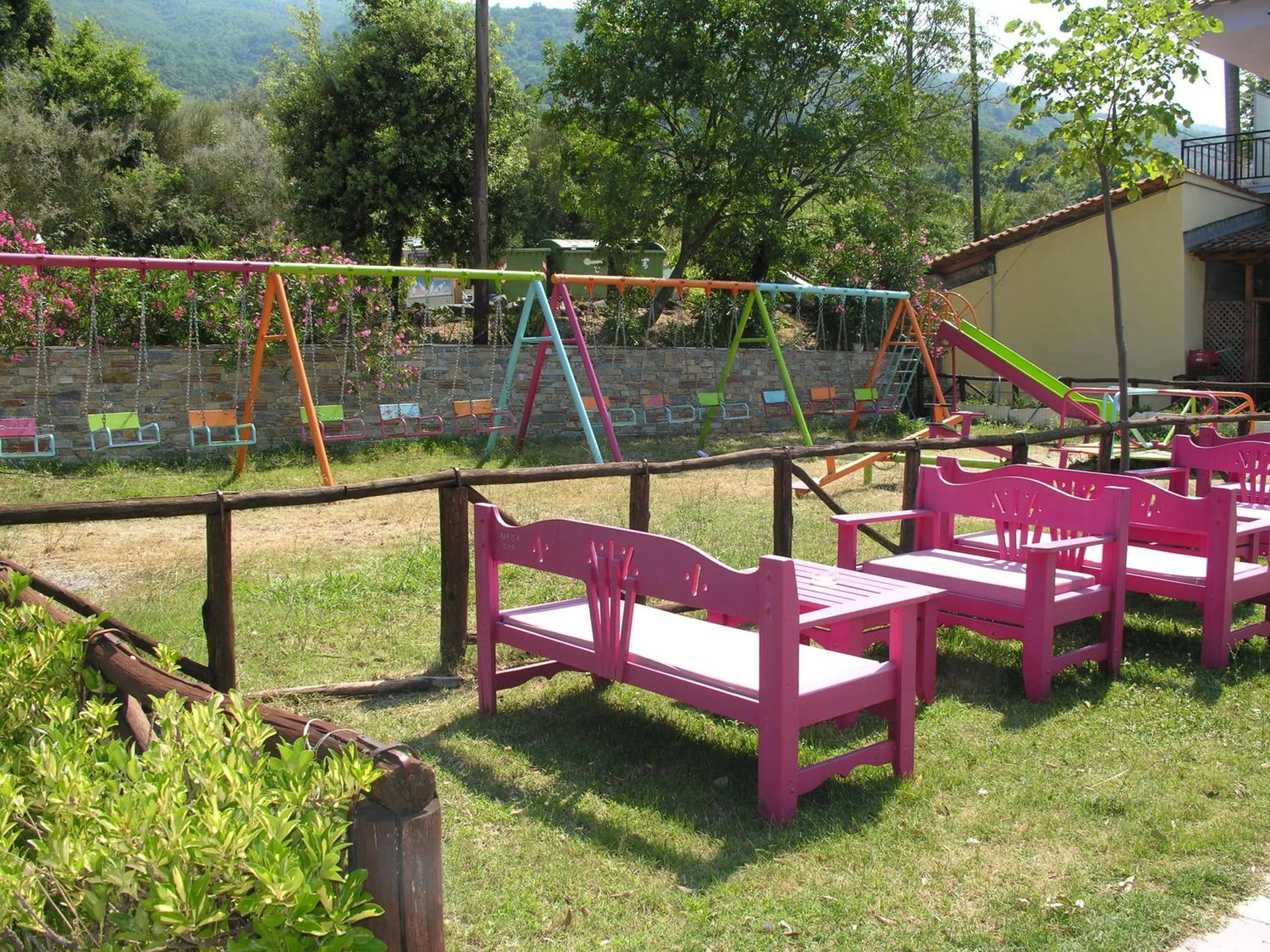 Children play ground in Hotel Vlassis