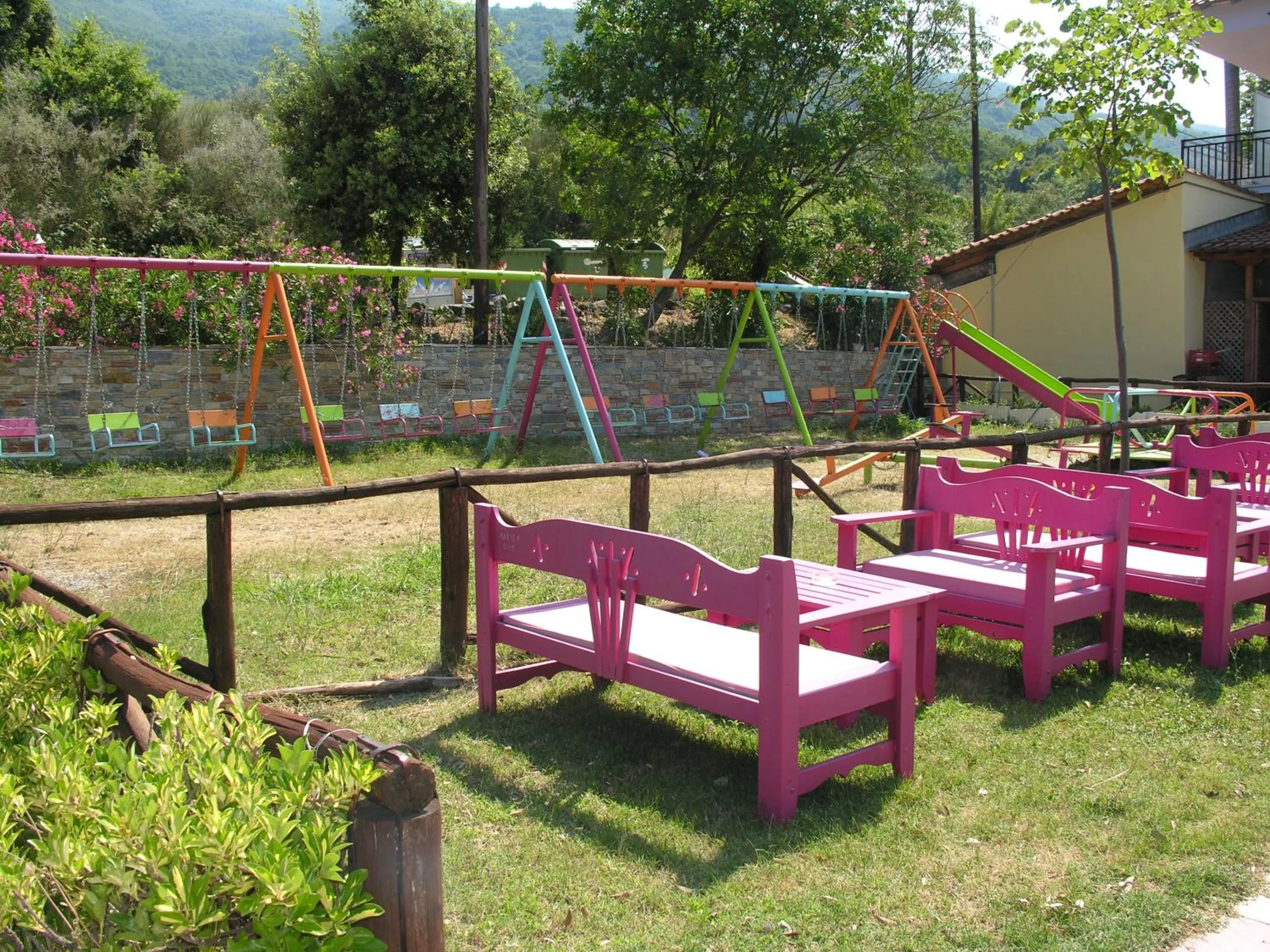Children play ground in Hotel Vlassis