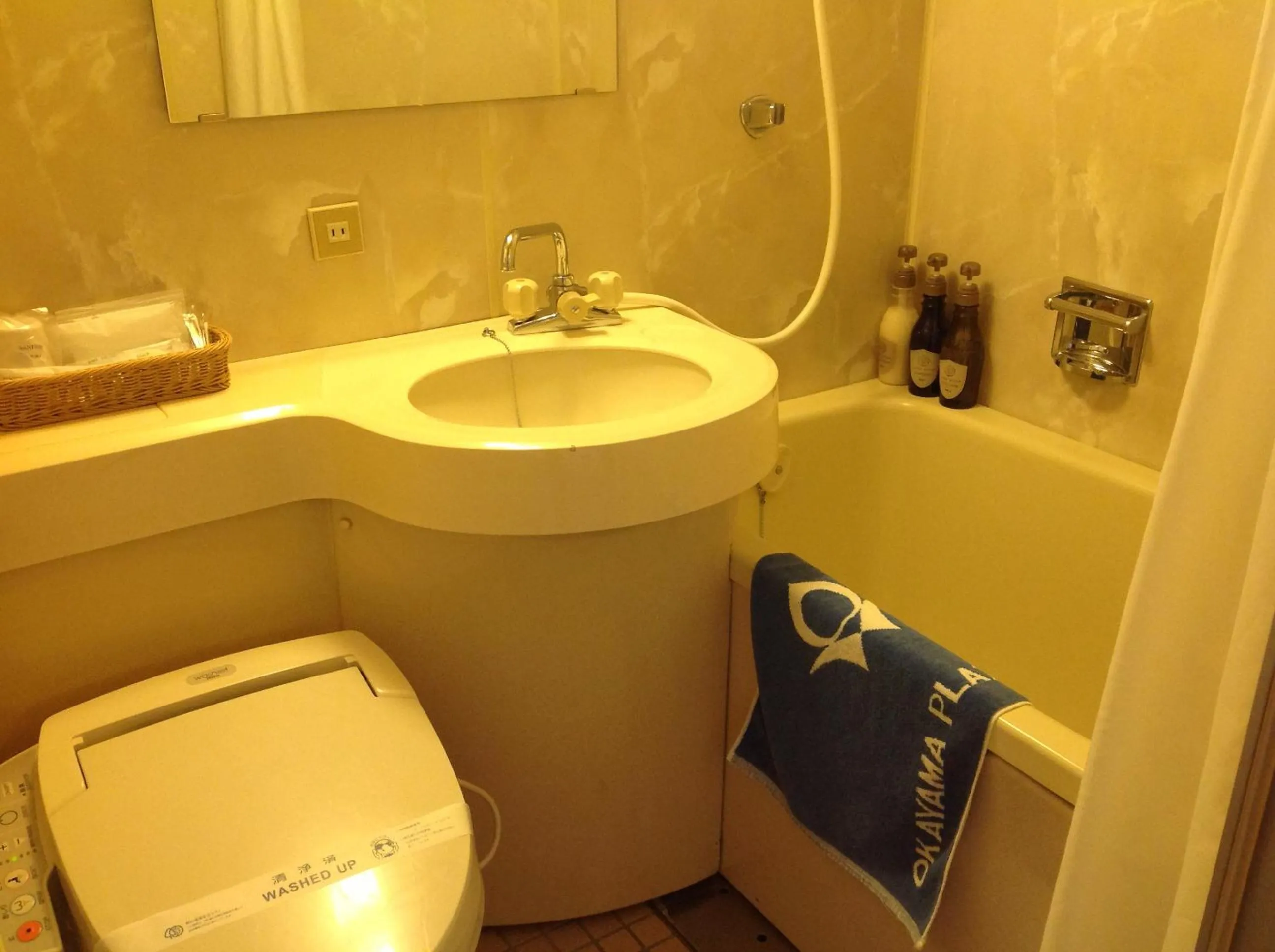 Bathroom in Okayama Plaza Hotel