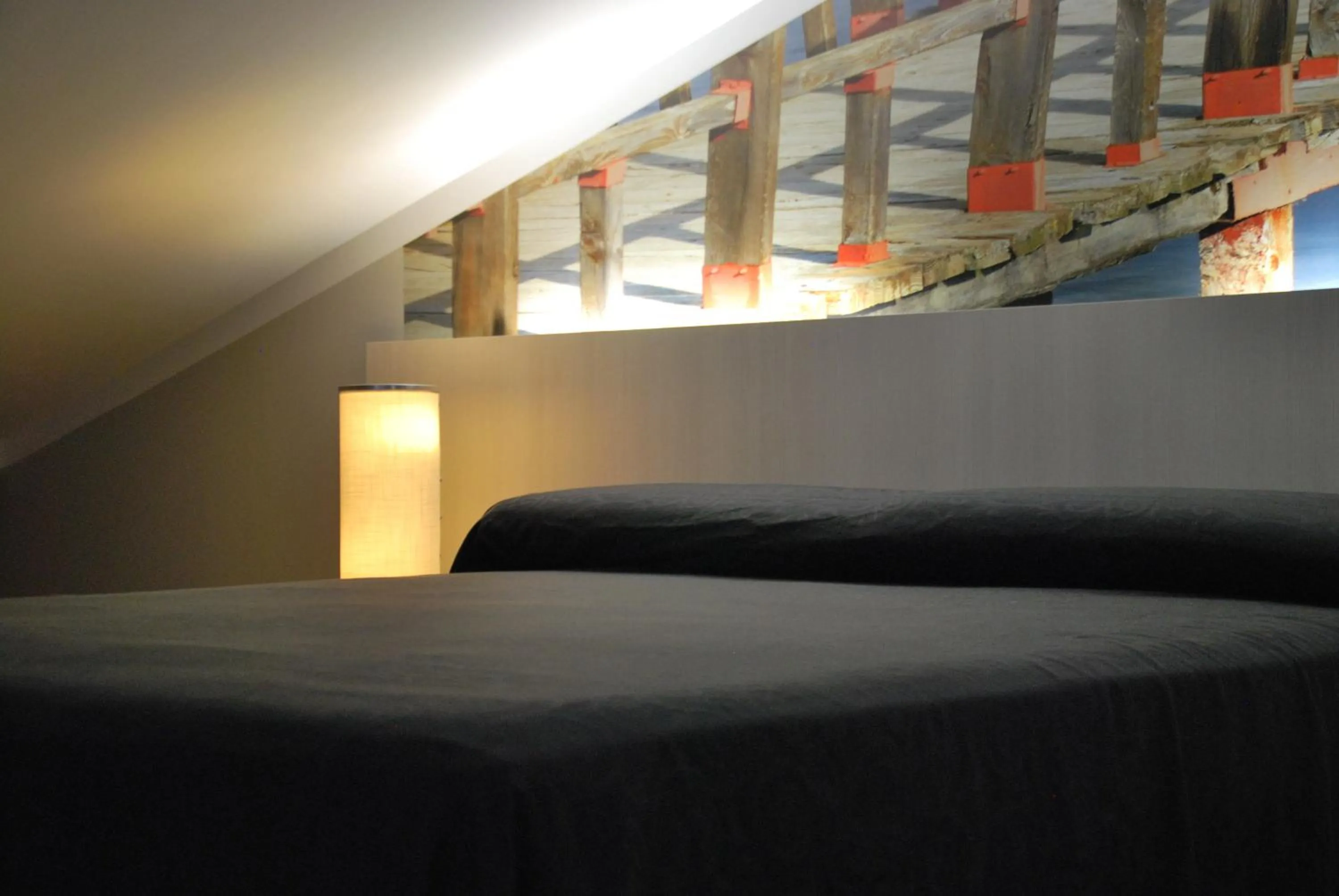 Bed in Aparthotel Meseguer