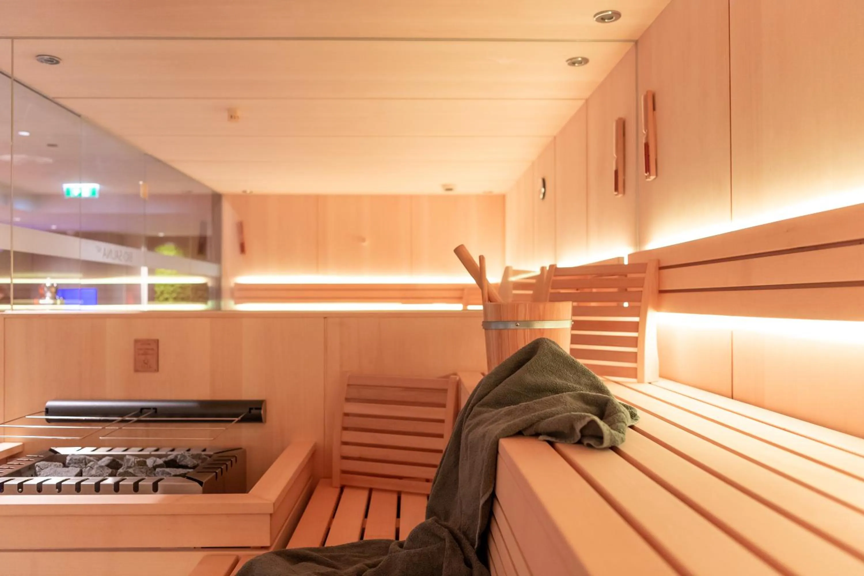 Sauna in Hotel Zalwonder