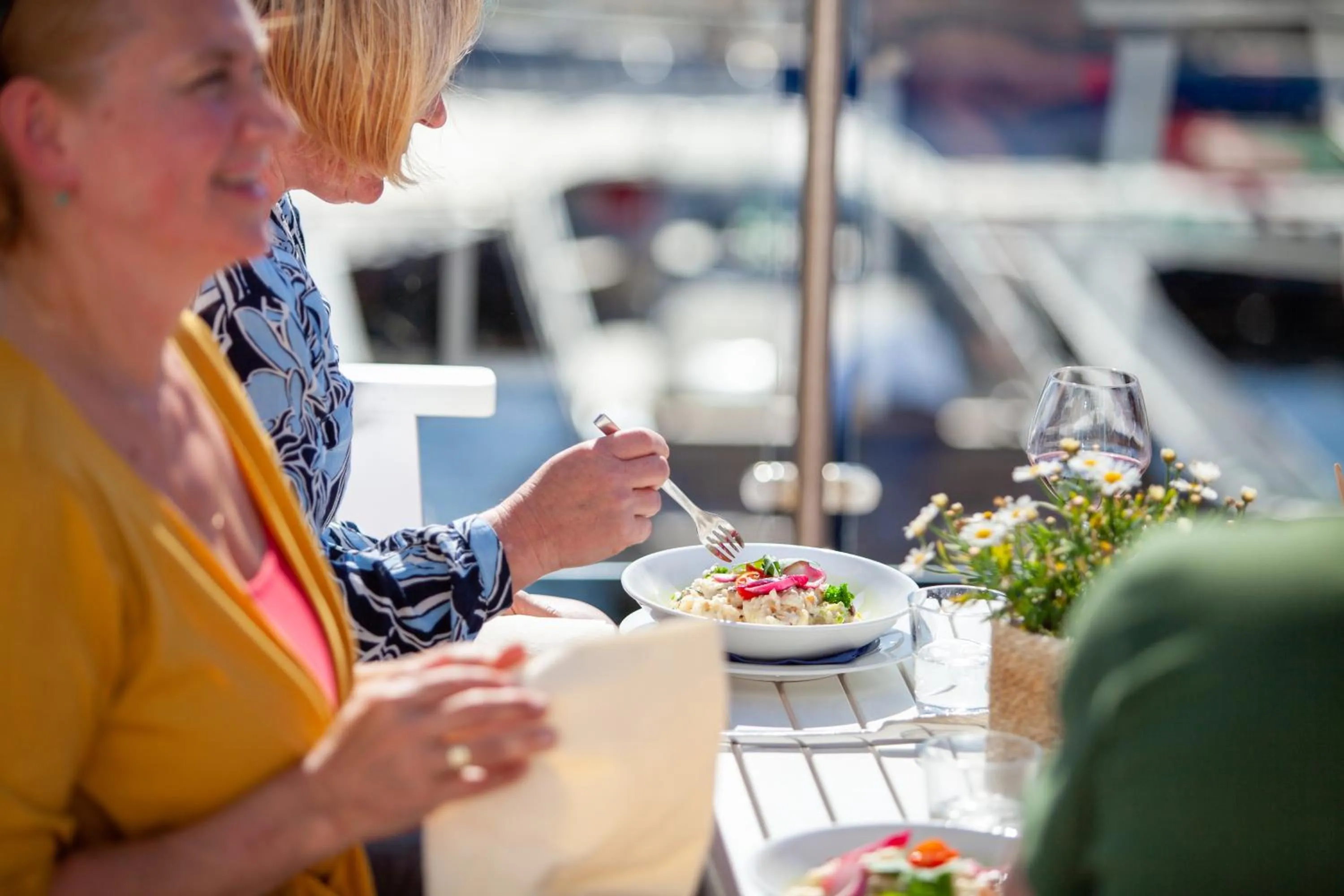 People in Malangen Resort