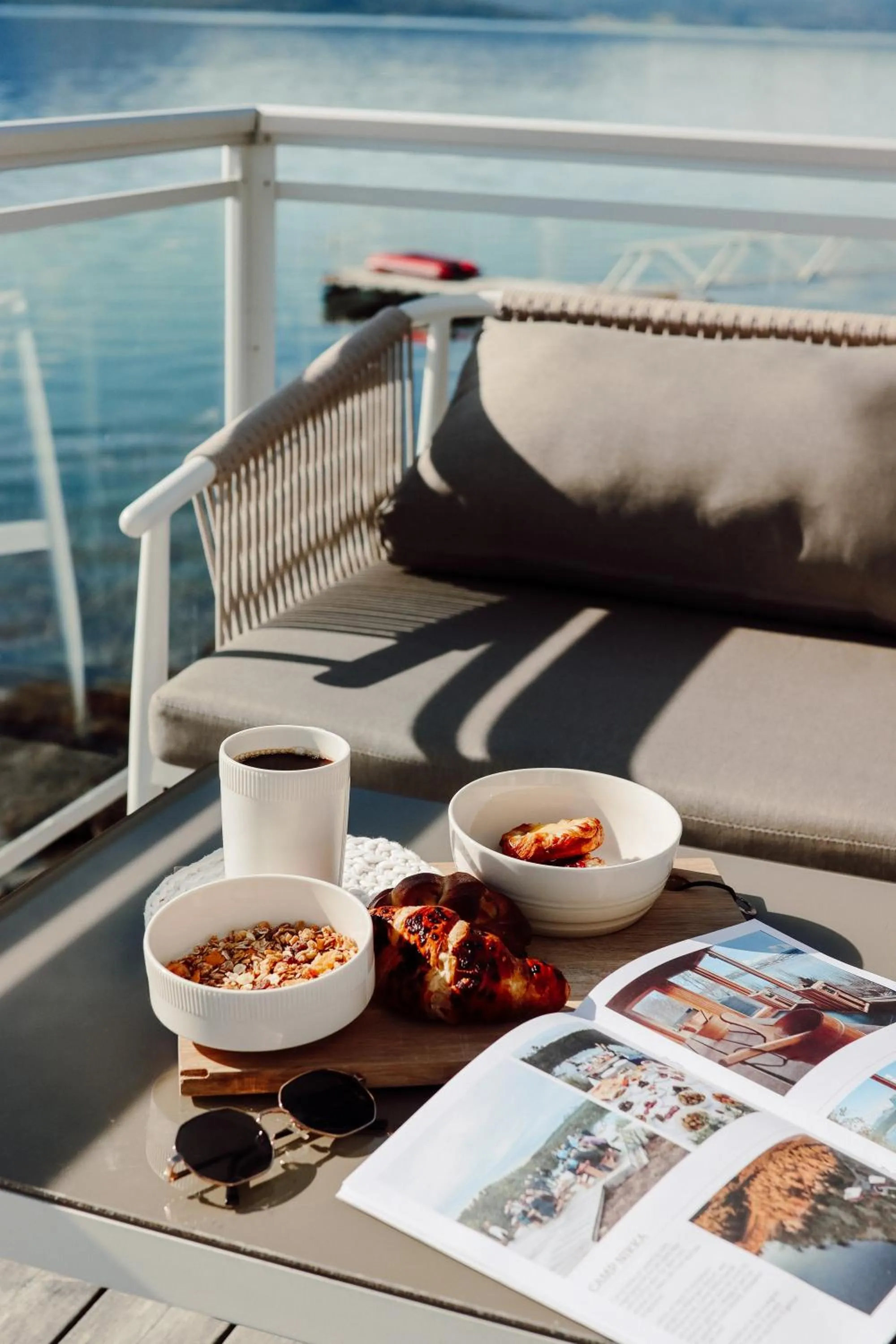 Patio in Malangen Resort