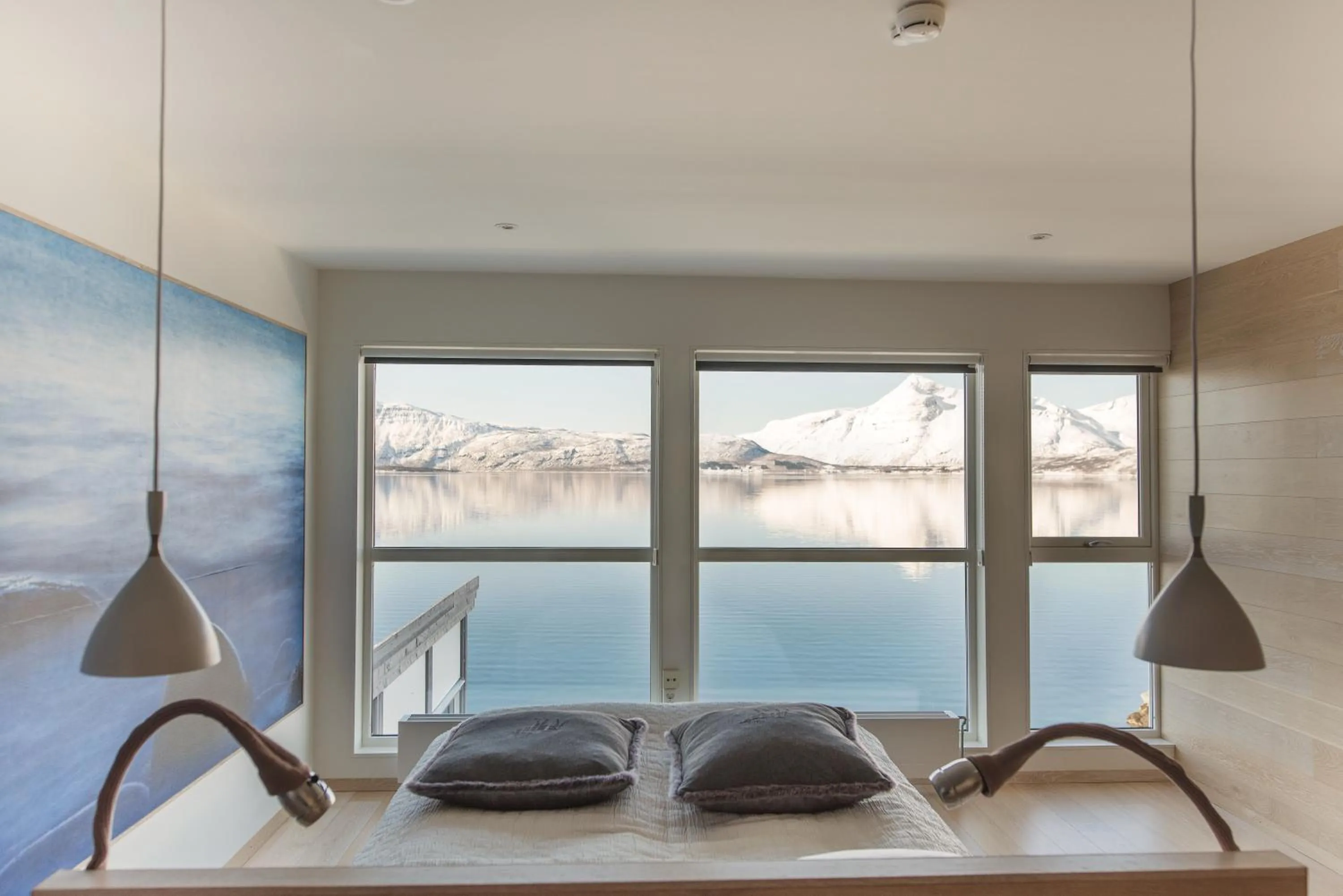 Bedroom, Bed in Malangen Resort