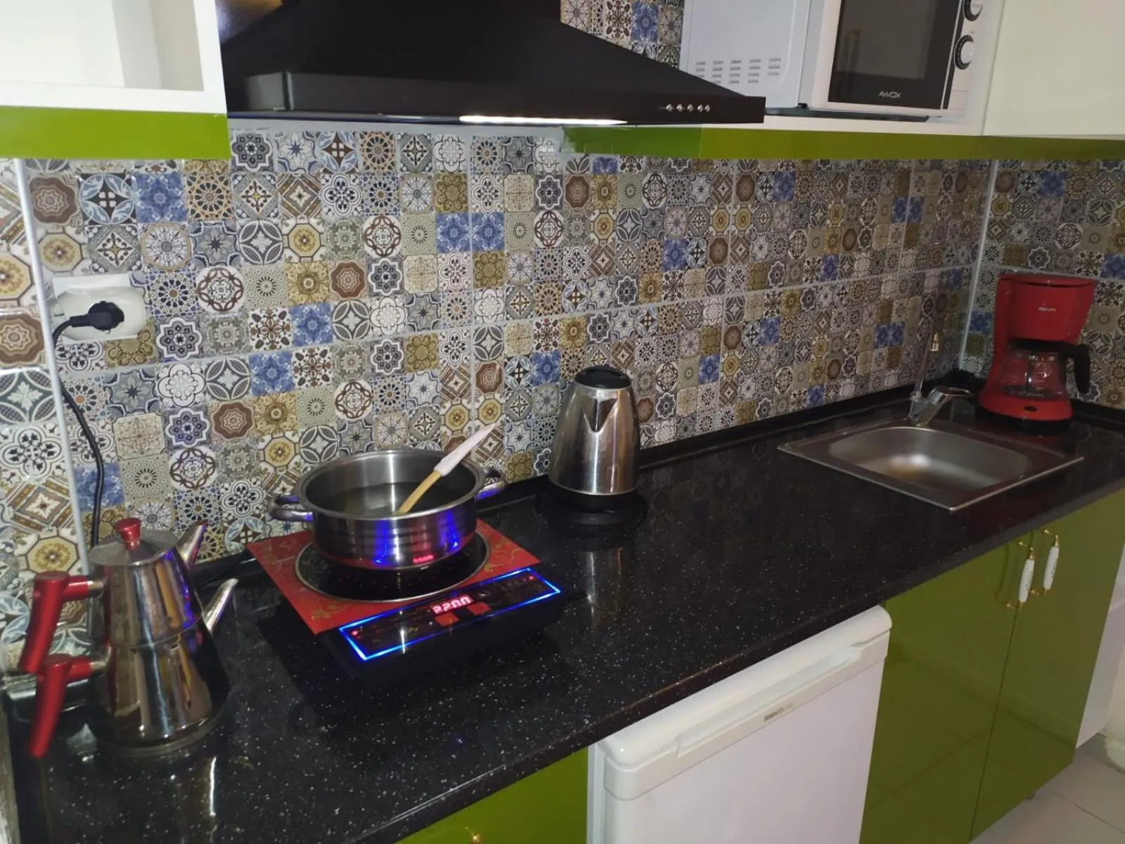 Coffee/tea facilities in Alanya Damlataş Apart