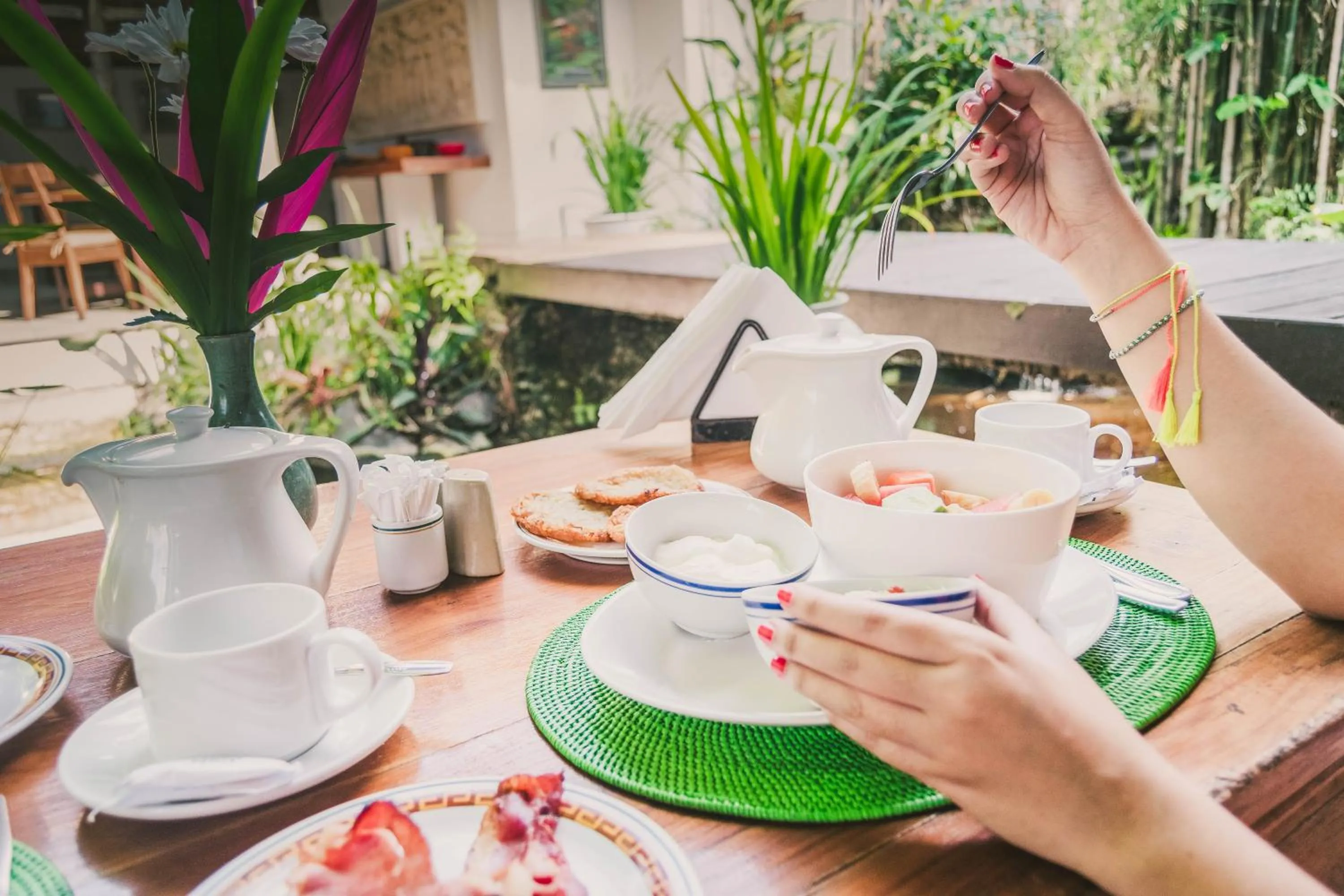Breakfast in The Water Garden Hotel