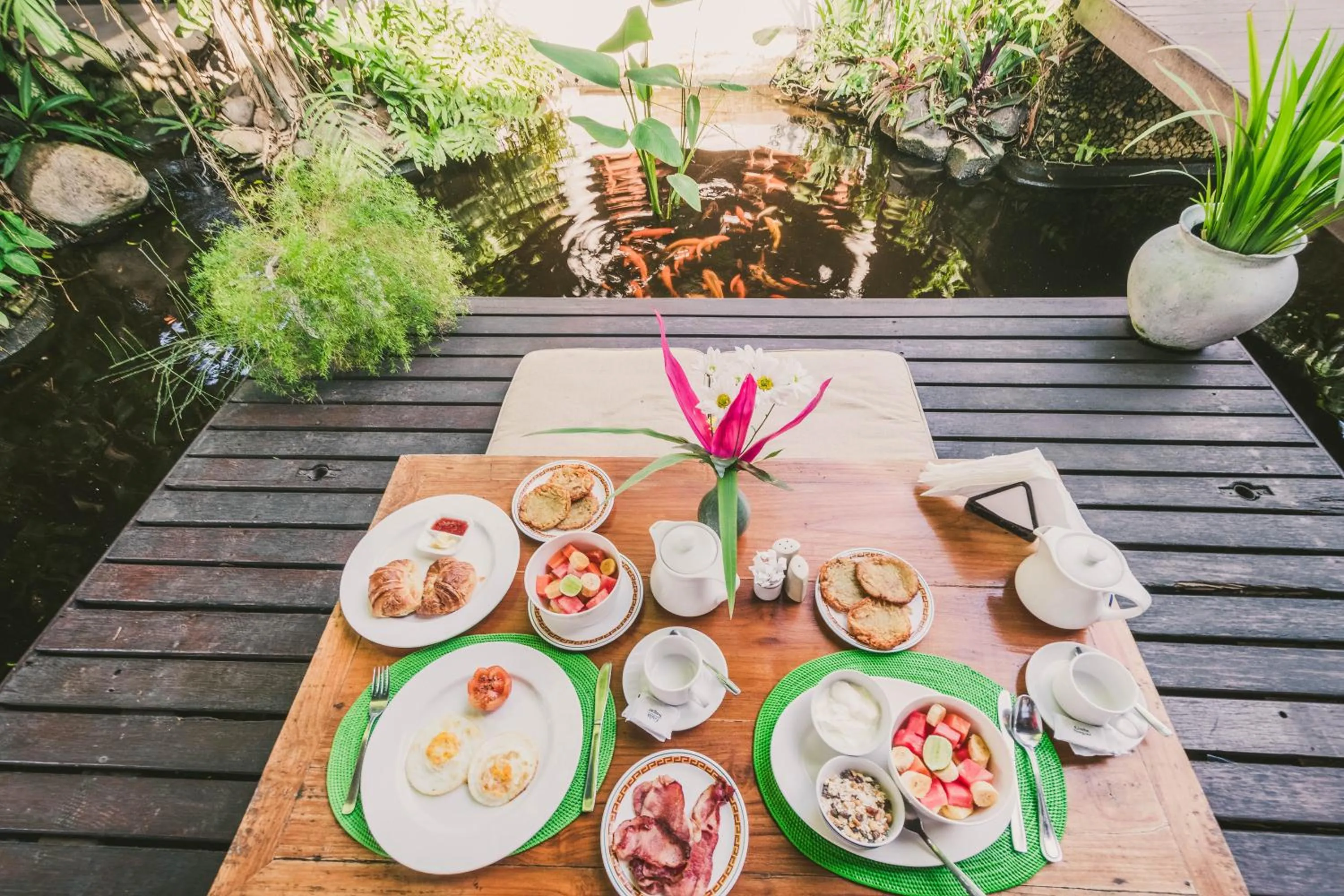 Breakfast in The Water Garden Hotel