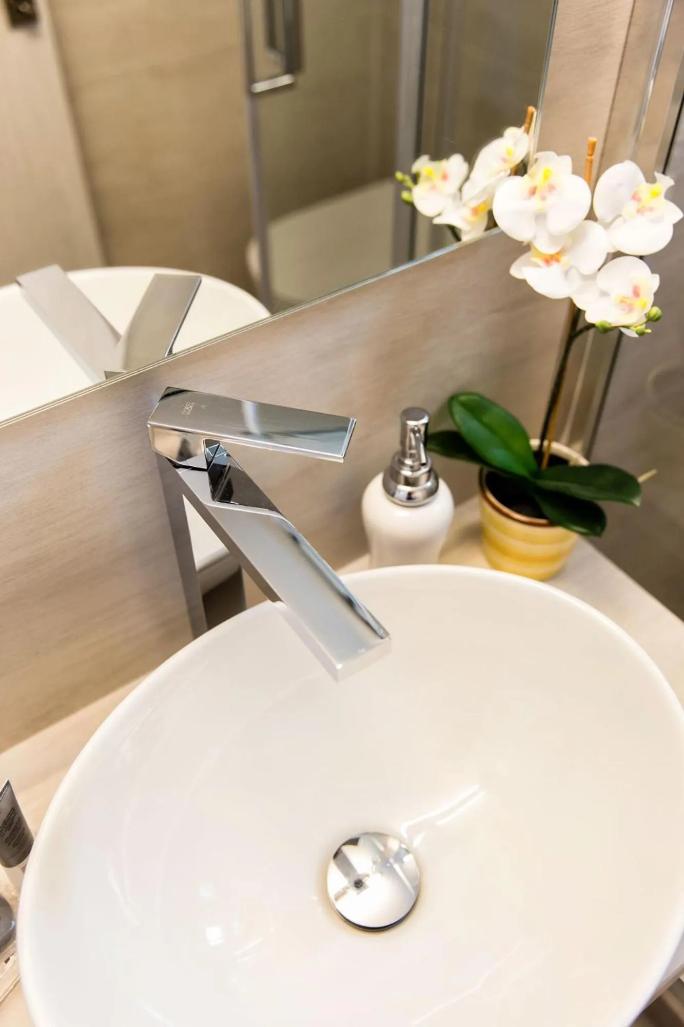 Bathroom in Panos Luxury Studios