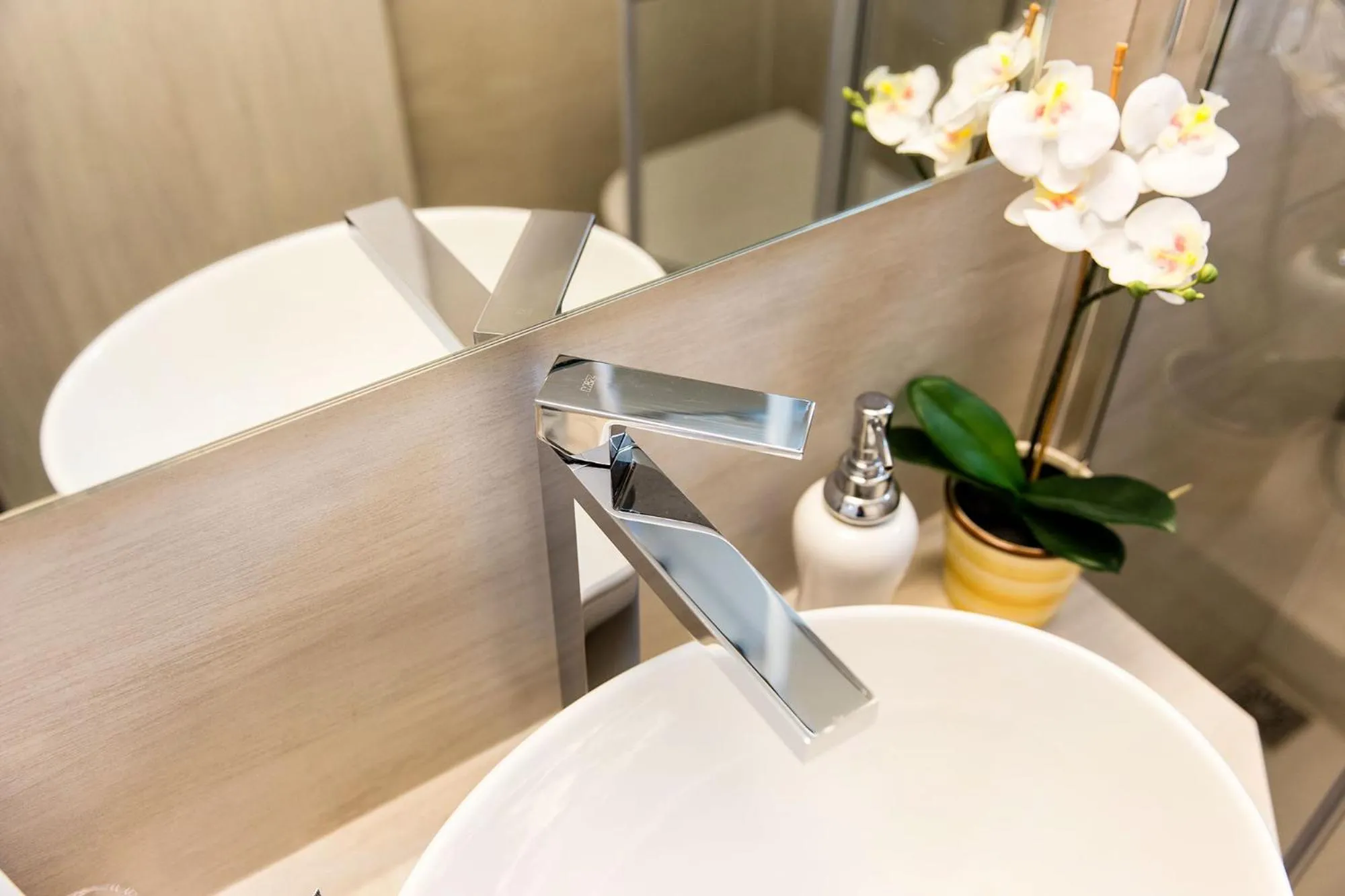 Bathroom in Panos Luxury Studios