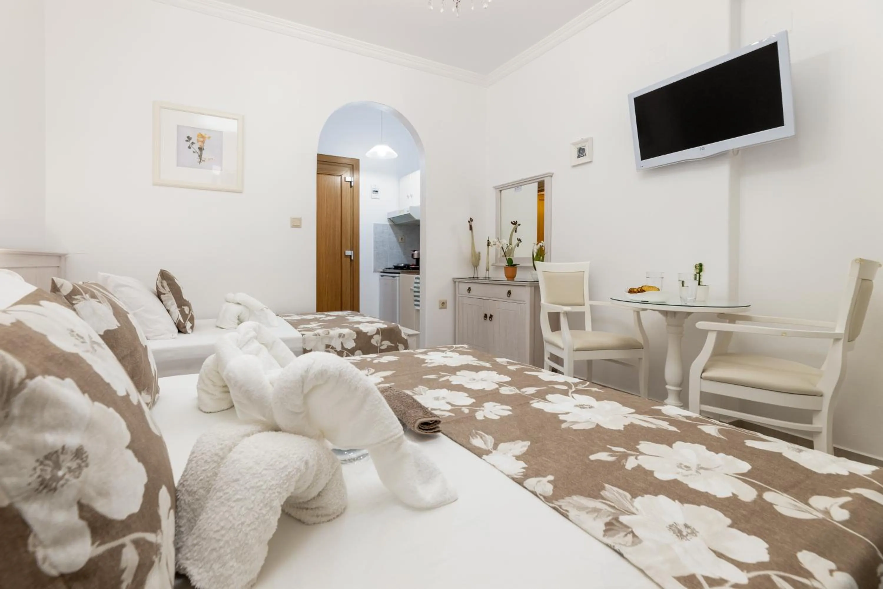 TV and multimedia in Panos Luxury Studios