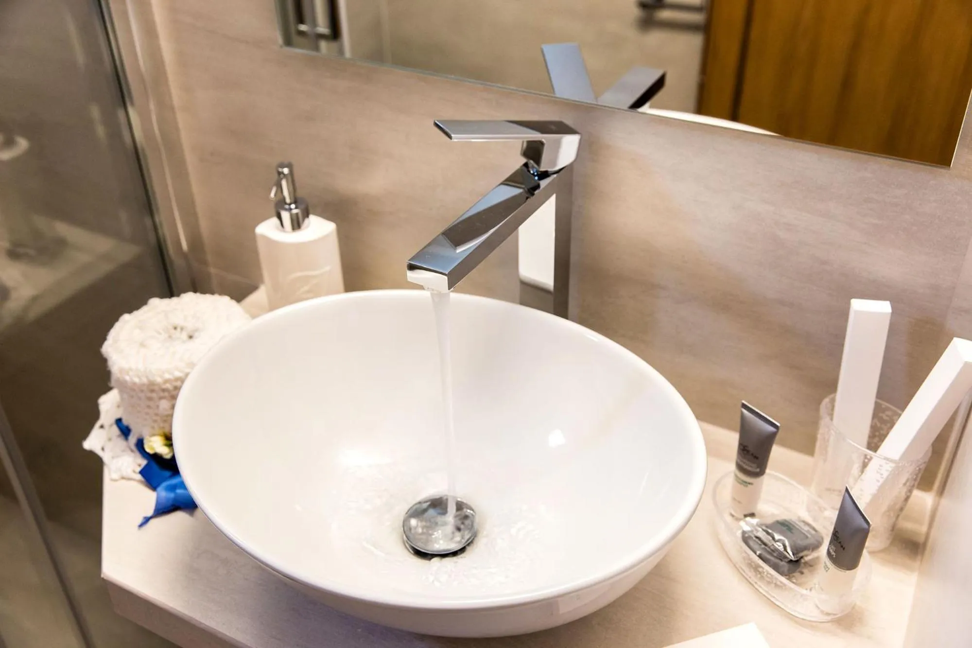 Bathroom in Panos Luxury Studios