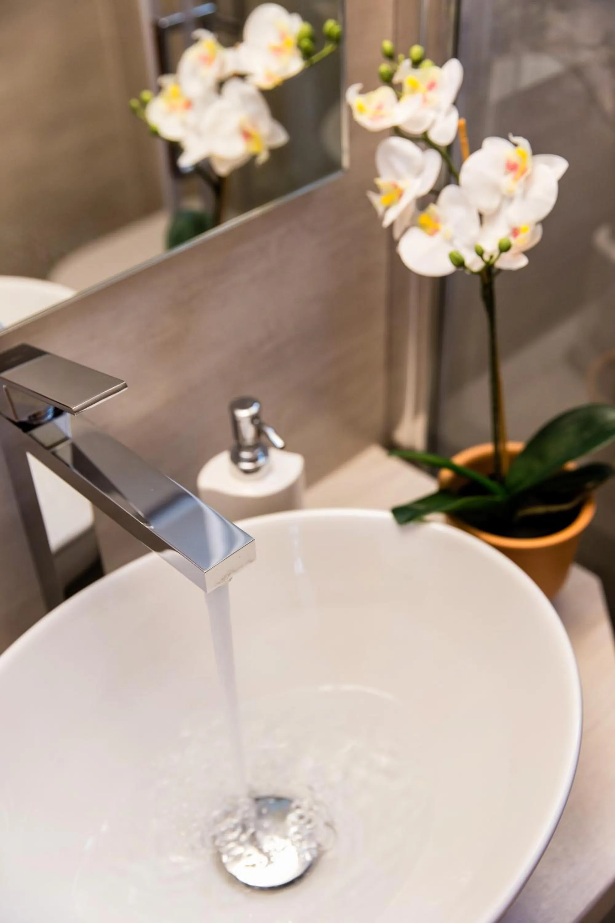 Bathroom in Panos Luxury Studios