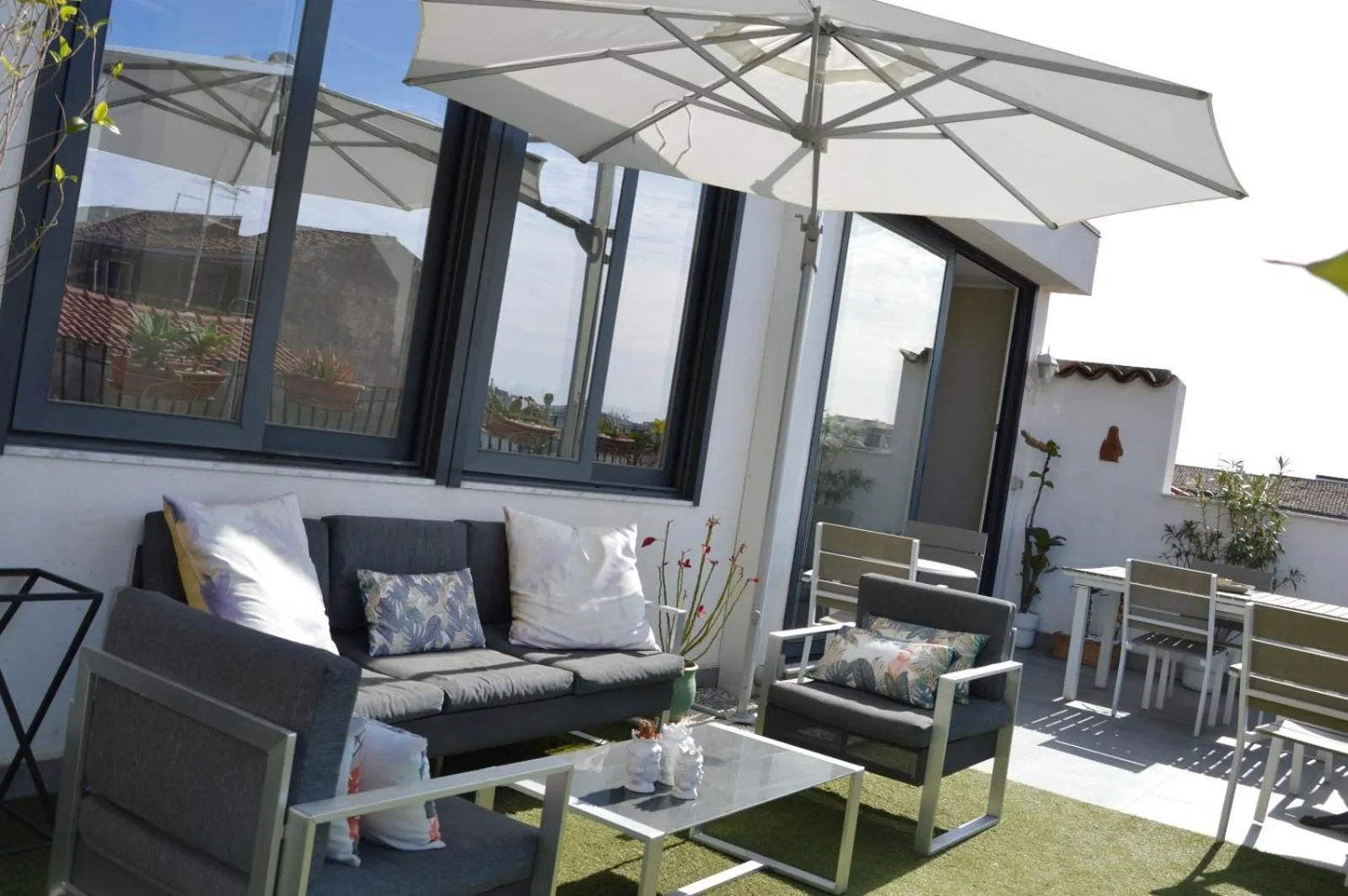 Balcony/Terrace in b&b le 4 leggende