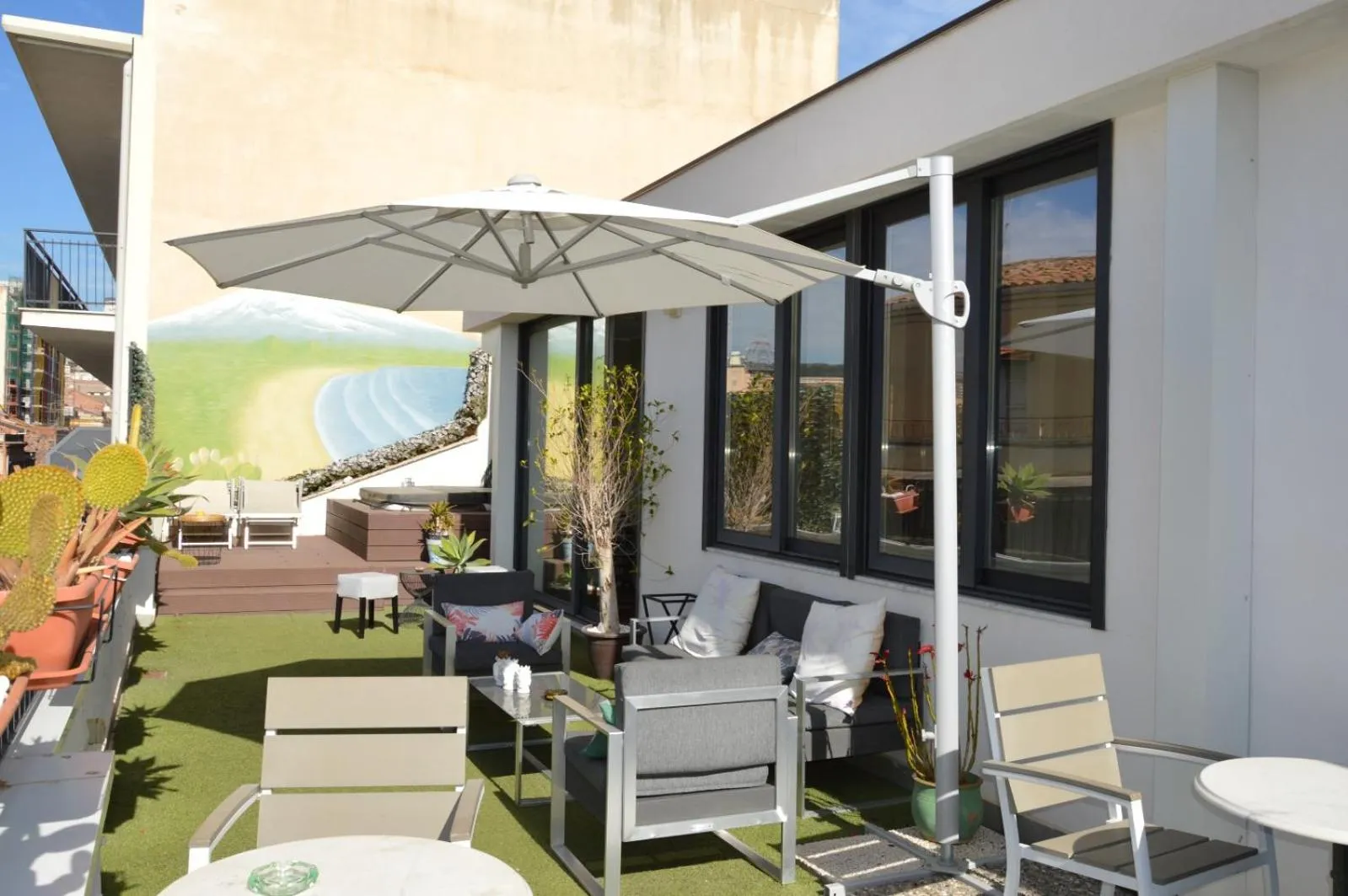 Balcony/Terrace in b&b le 4 leggende