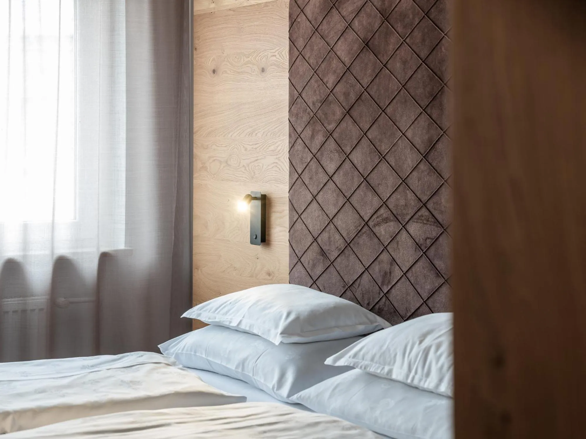 Bed in Hotel Blitzburg