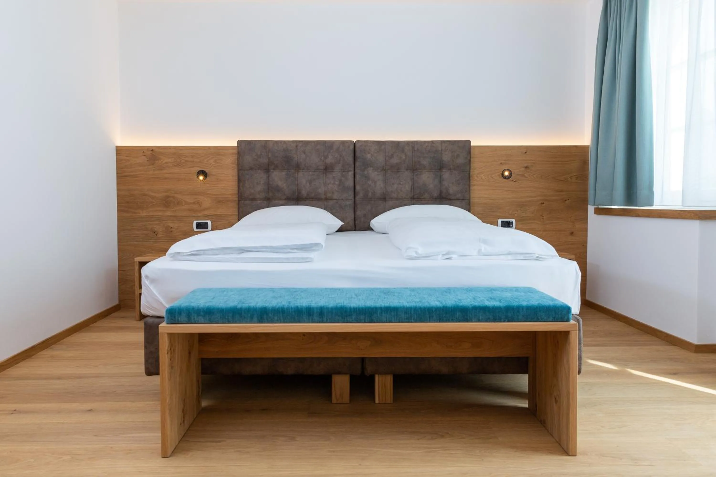 Bed in Hotel Blitzburg