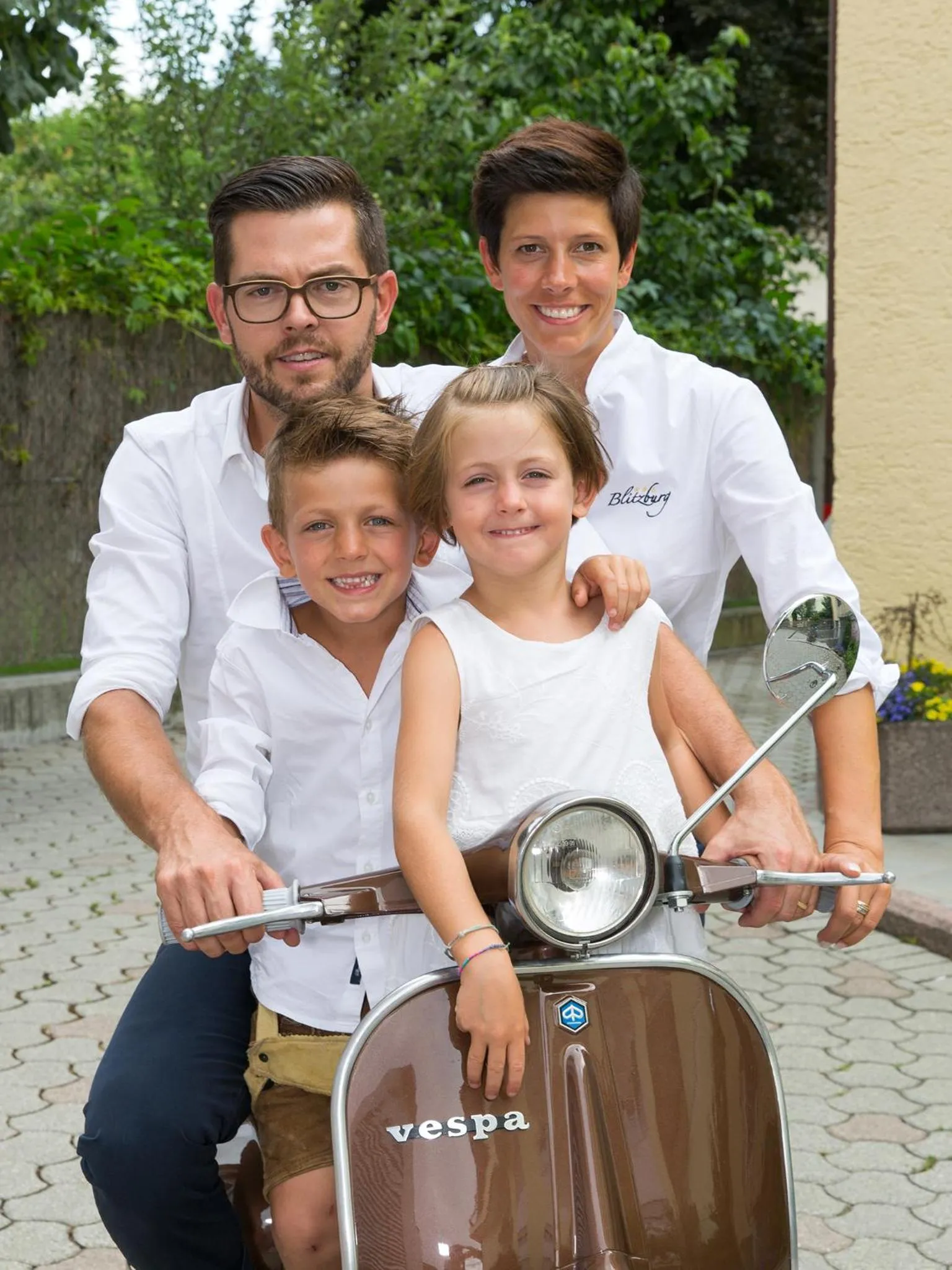 Family in Hotel Blitzburg