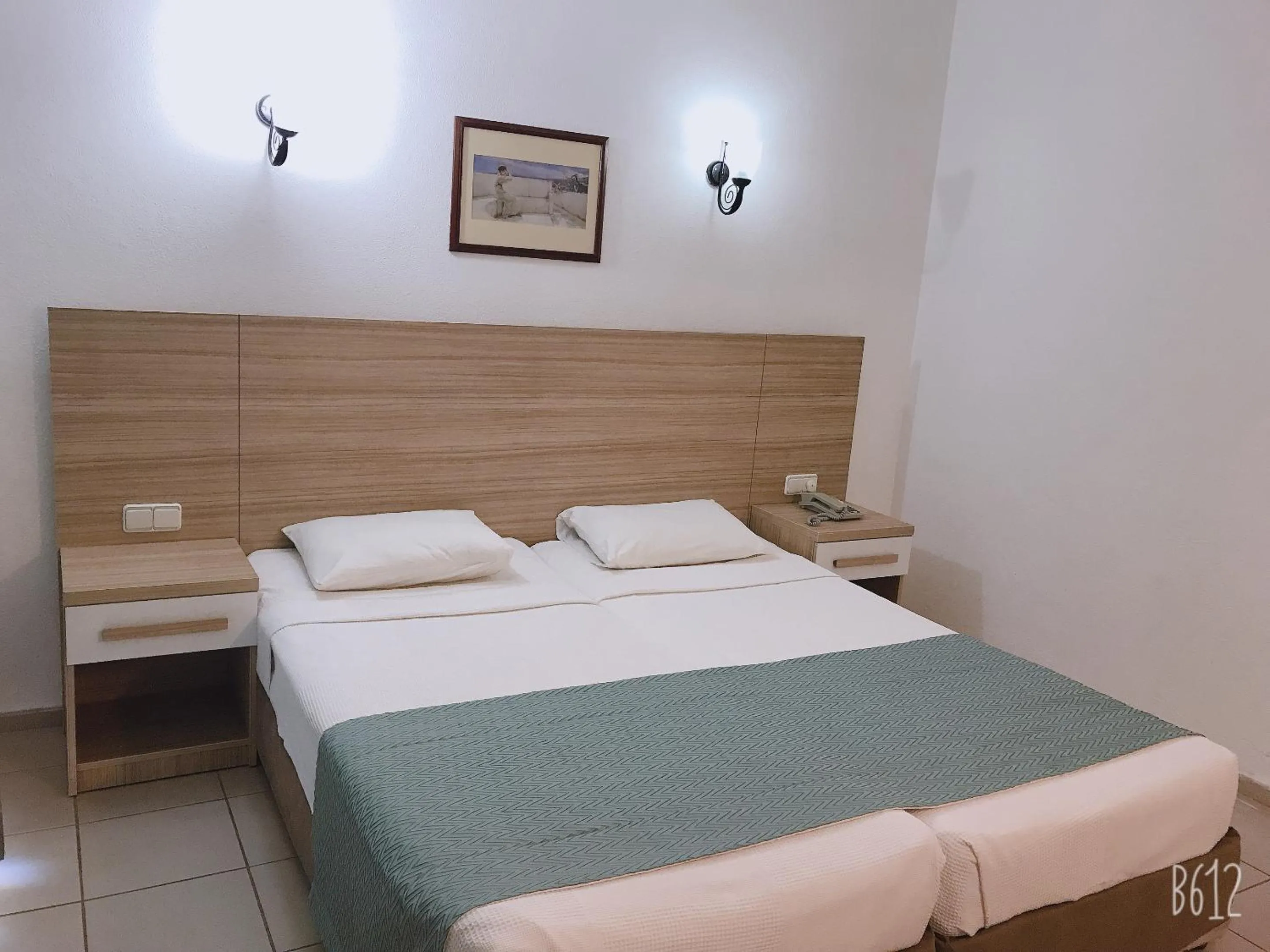 Bed in Ant Apart Hotel