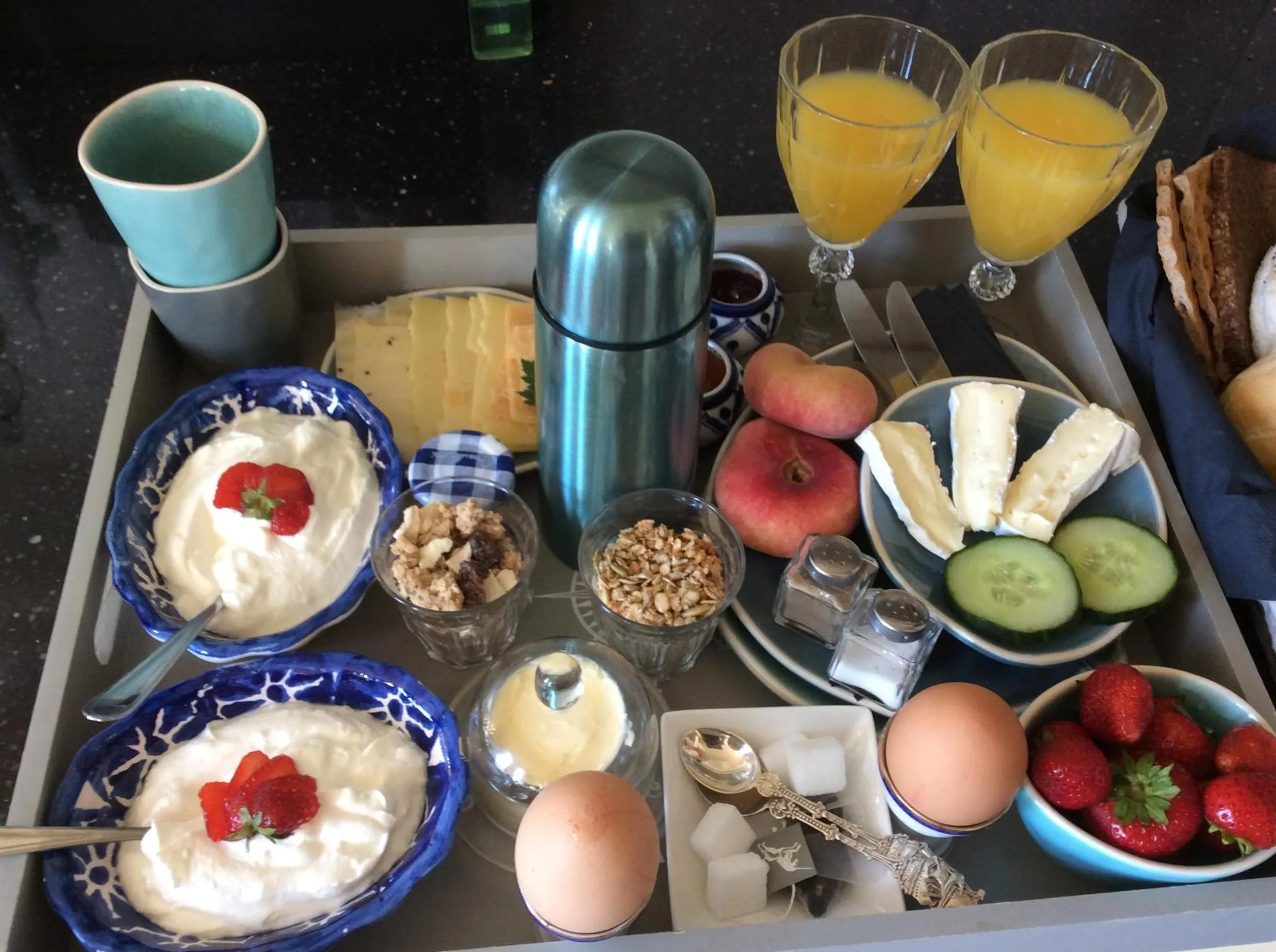 Continental breakfast in De Juttershoek Centrum